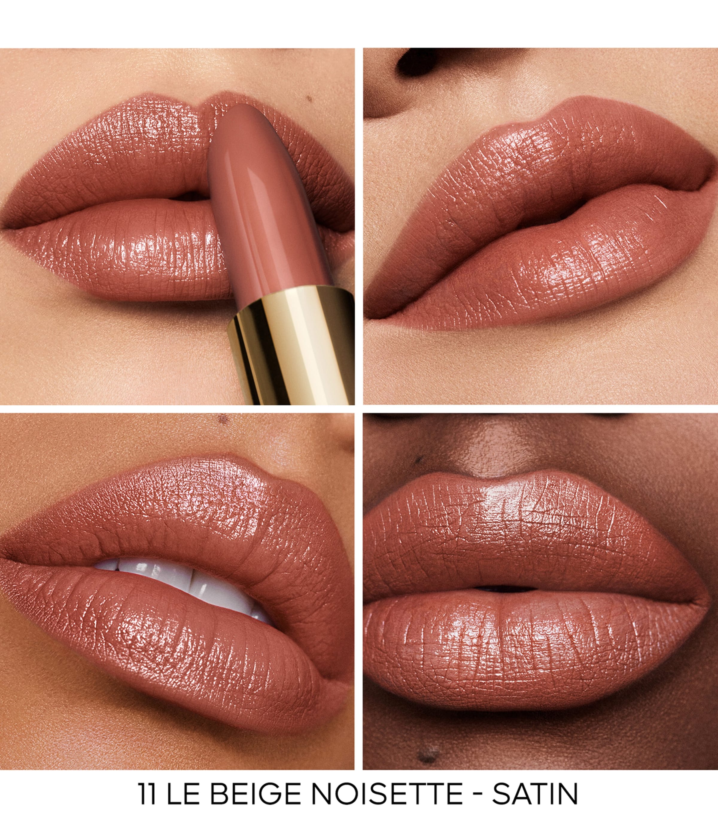 Rouge G Ultra-Care Satin Lipstick - Refill 11 BEIGE NOISETTE Image 3