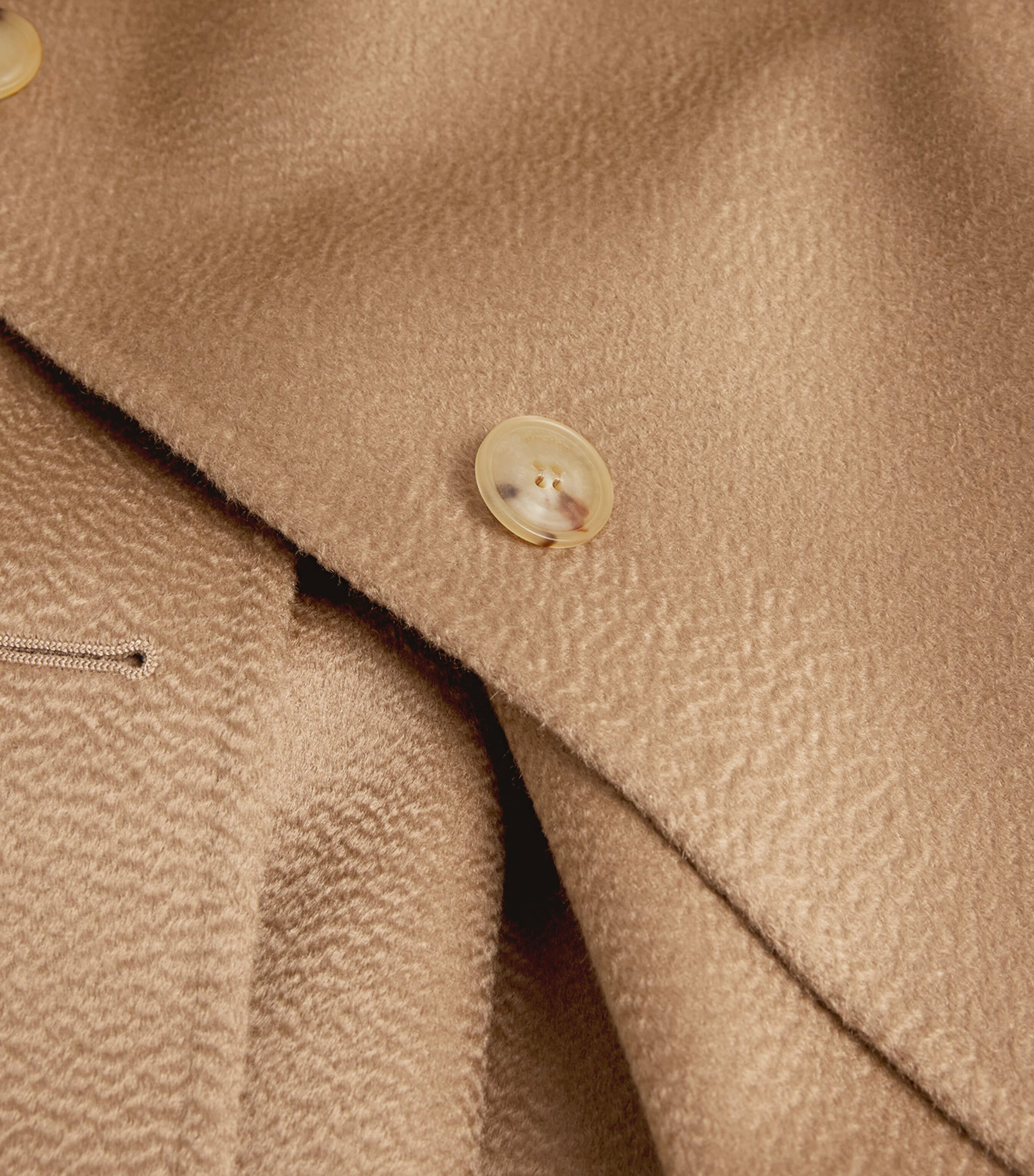 Cashmere Lembi Short Coat CAMEL Image 5