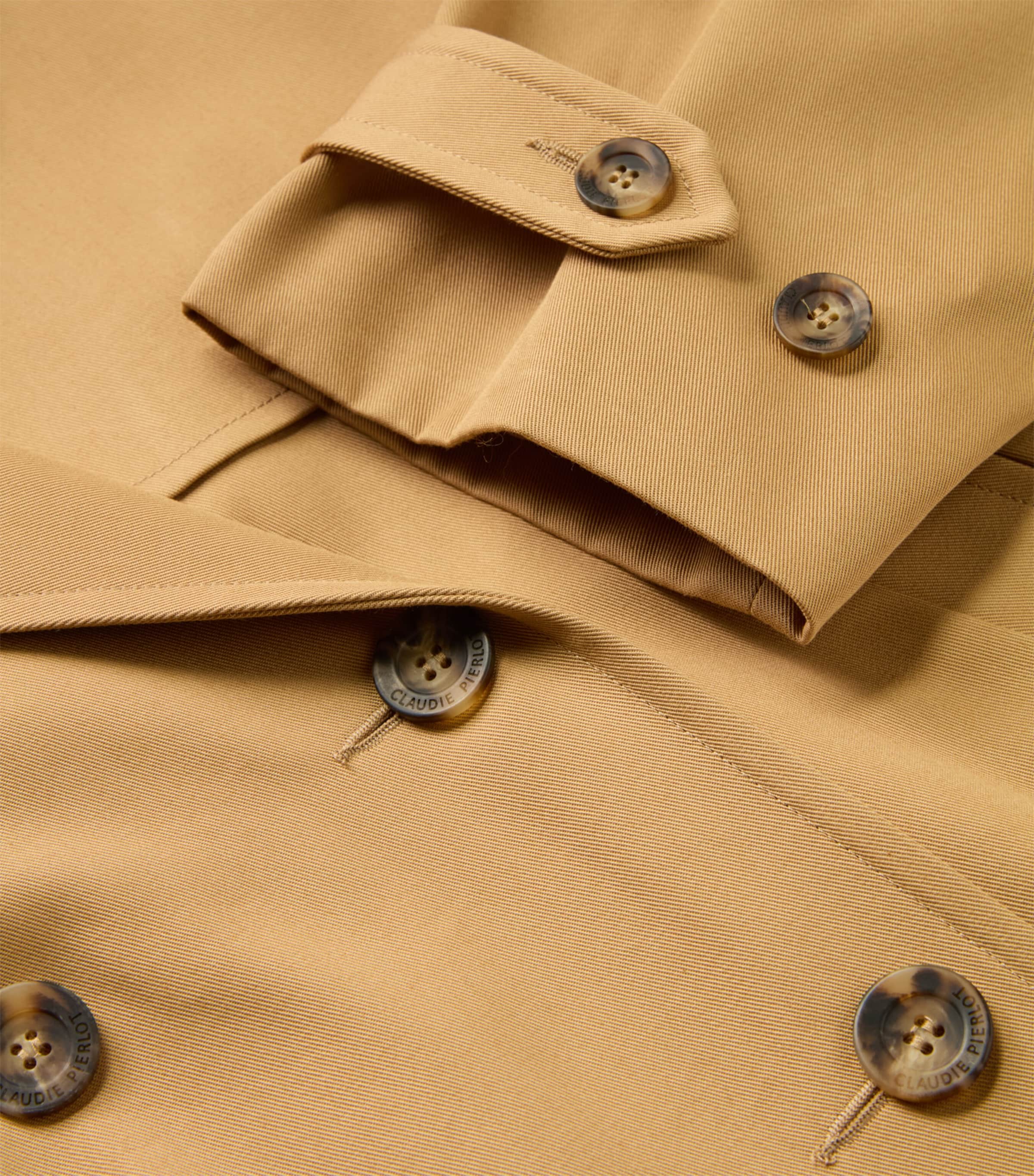 Short Trench Coat CAMEL Image 2