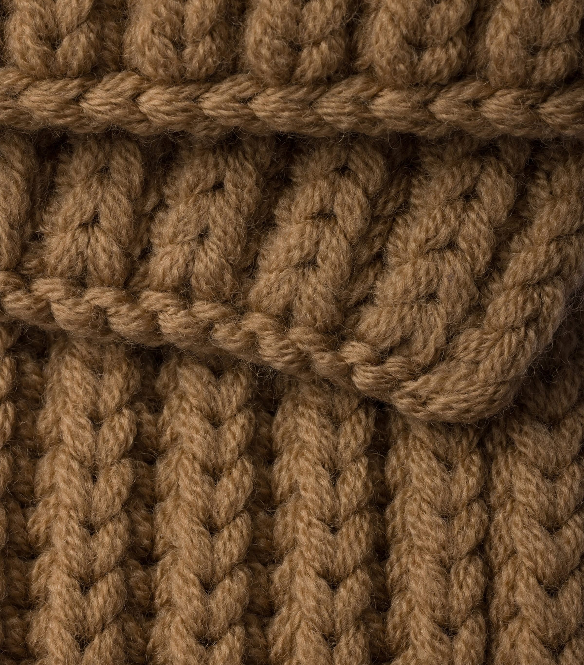 Virgin Wool Logo Scarf F0040 Image 2