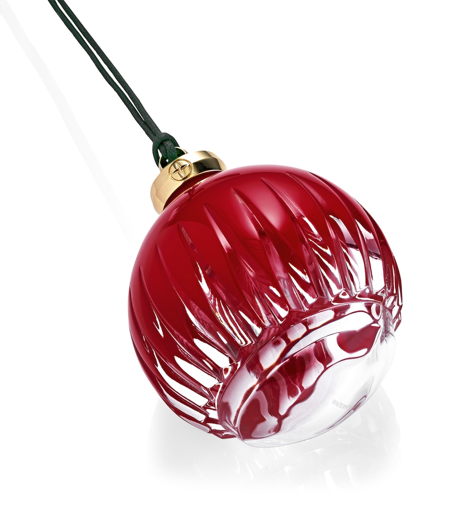 Waterford Crystal Firework Bauble (8cm) Red Image 3