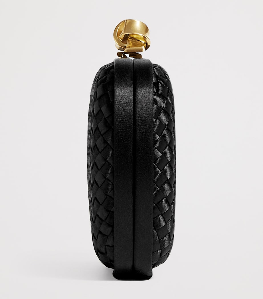 Bottega Veneta Satin Knot Minaudiere Clutch Bag Image 3