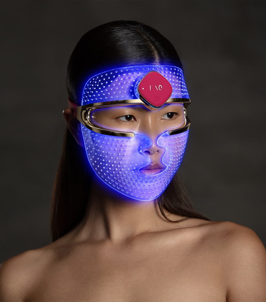 201 Ultra-Lightweight Silicone LED Anti-Ageing Face Mask Treatment NO COLOUR Image 2