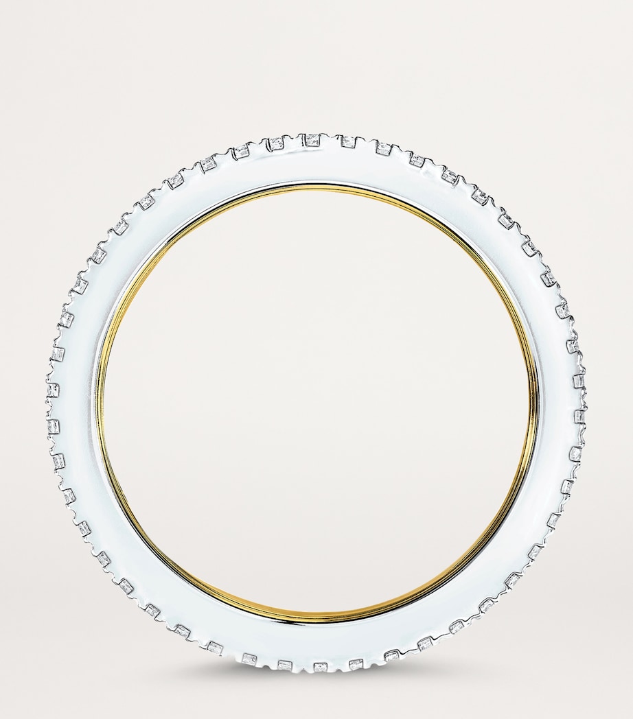 Yellow Gold and Diamond Laurence Graff Signature Ring GOLD Image 4