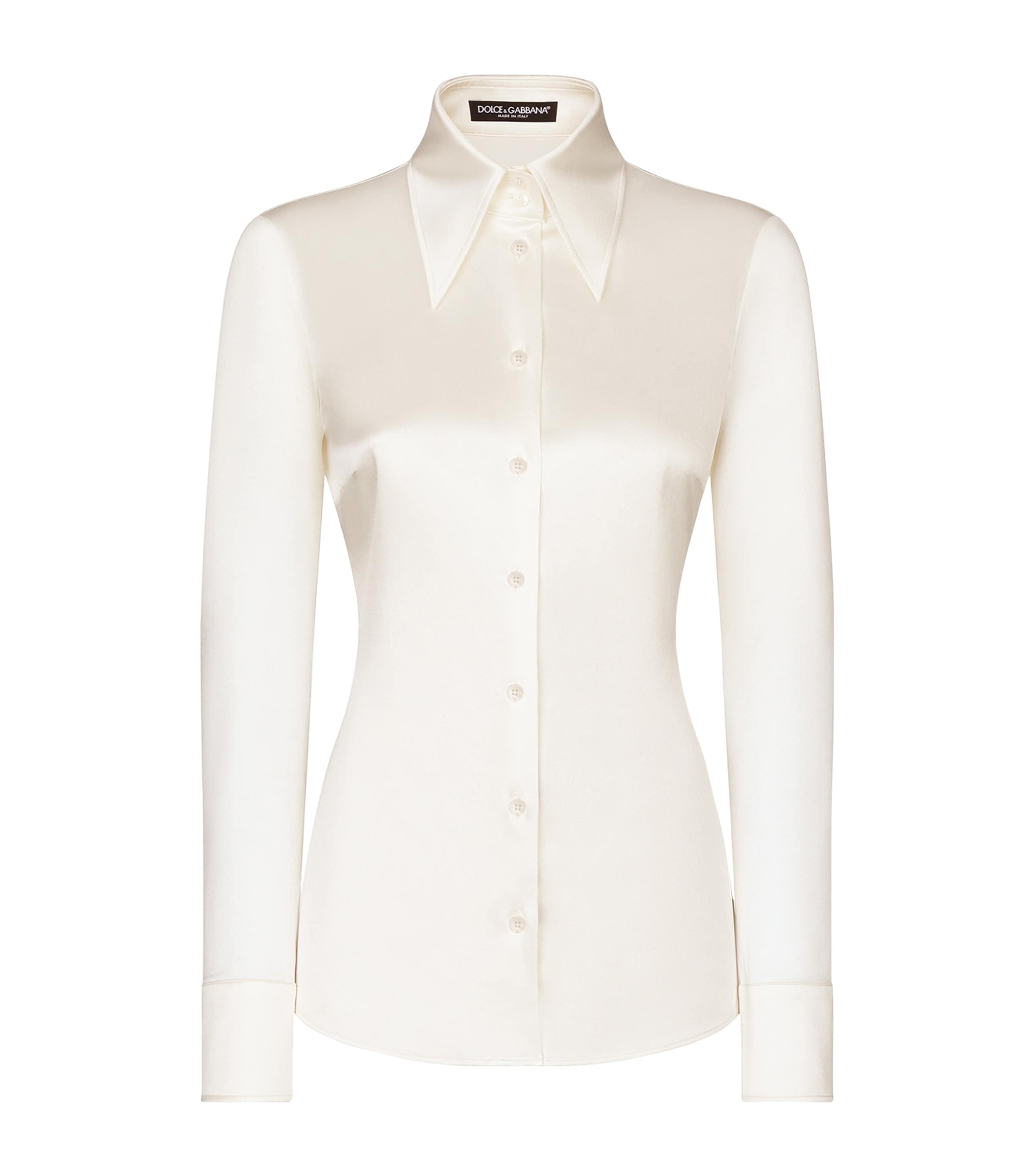 Dolce & Gabbana Silk Button-up Shirt