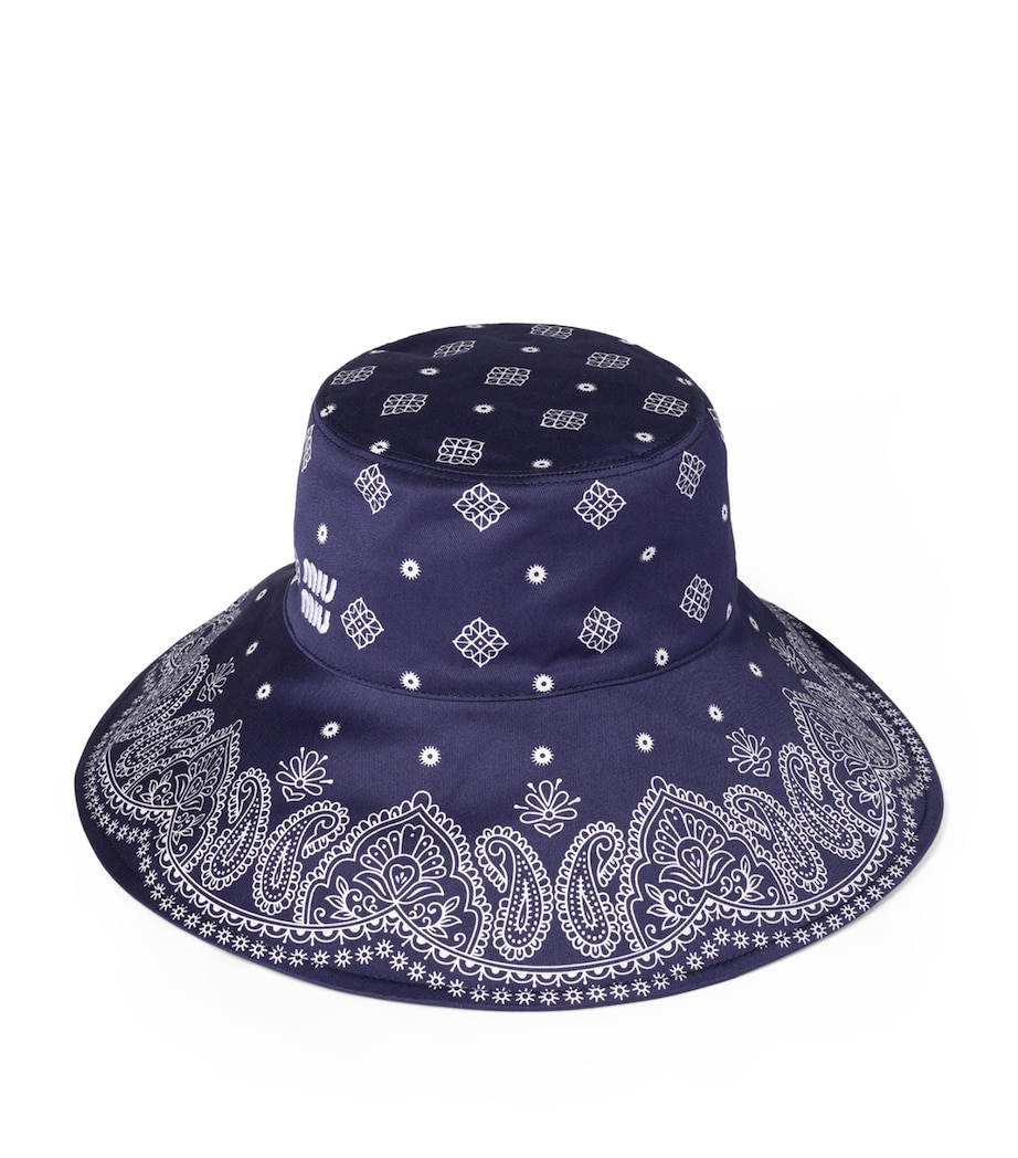 Bandana Print Bucket Hat F022X Image 1