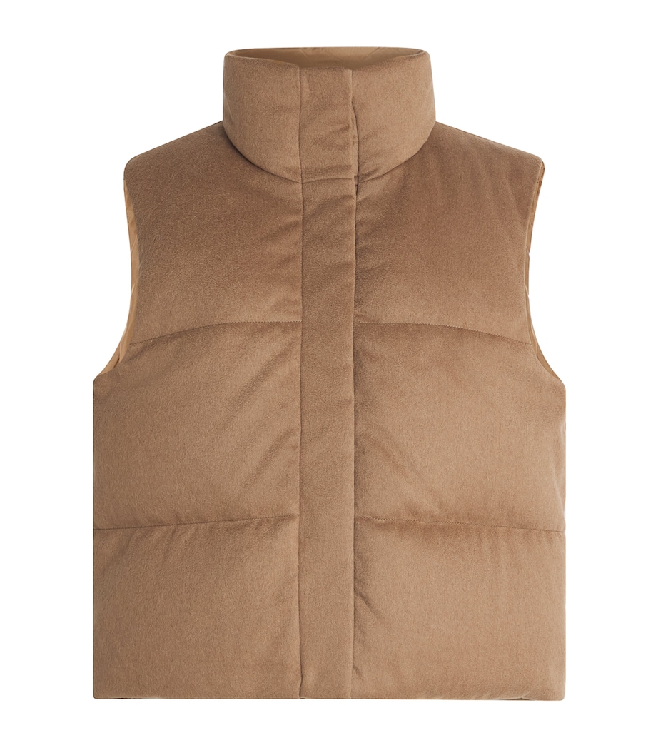 The Cube Quilted Gilet BEIGE Image 1