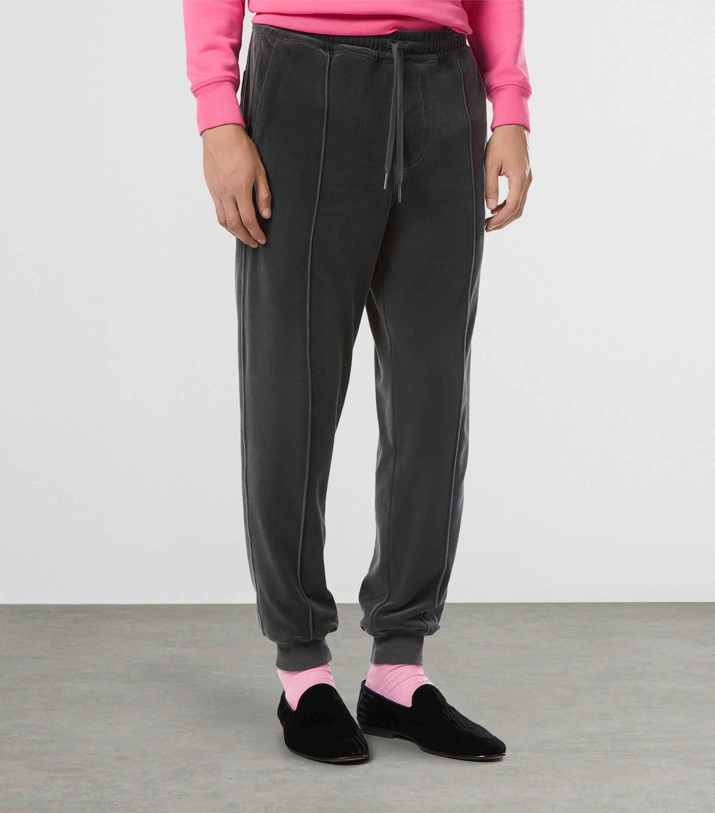 Velvet Straight Sweatpants TAV Image 2
