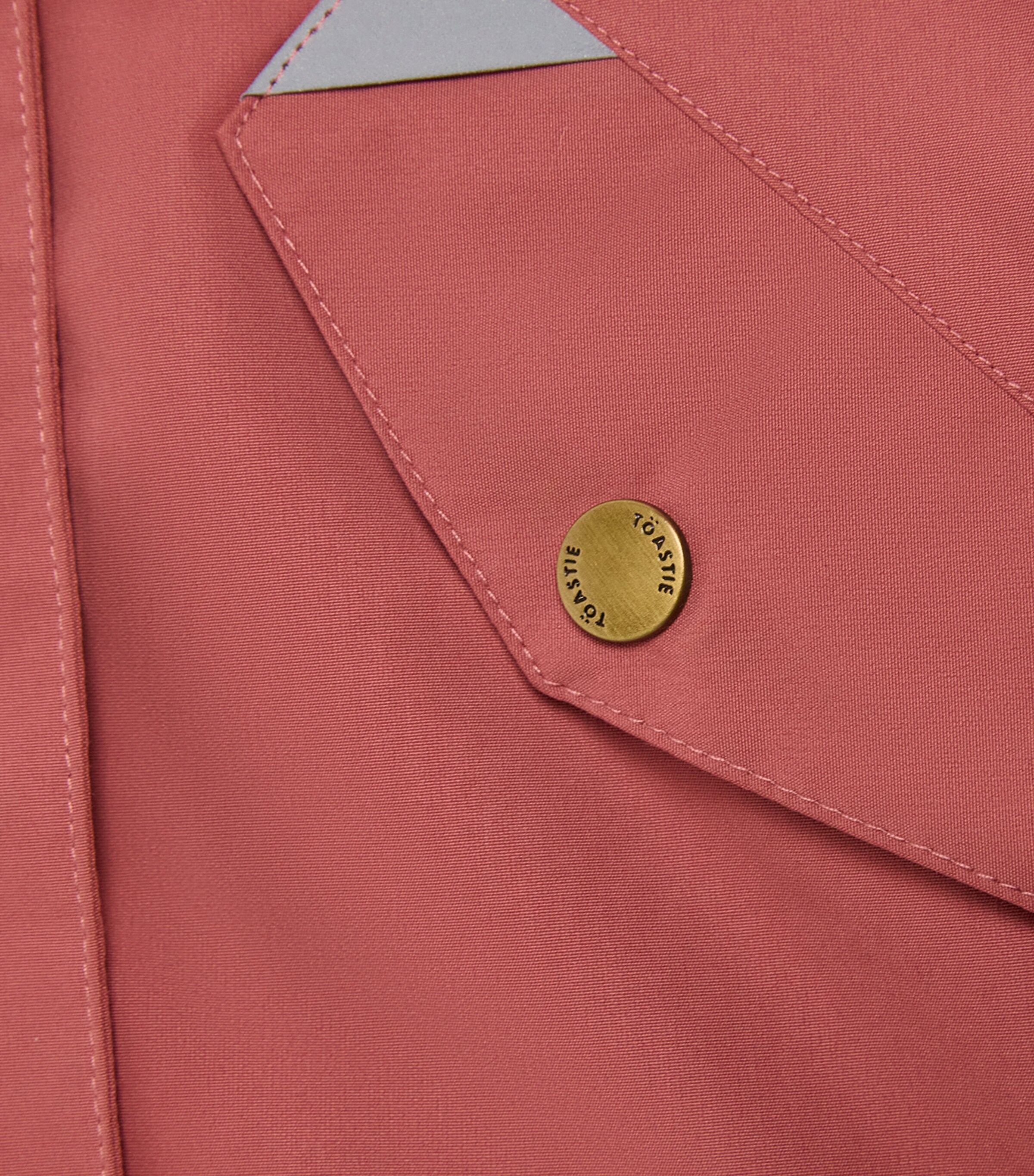 All Season Waterproof Raincoat (6 Months-4 Years) DUSKY PINK Image 3