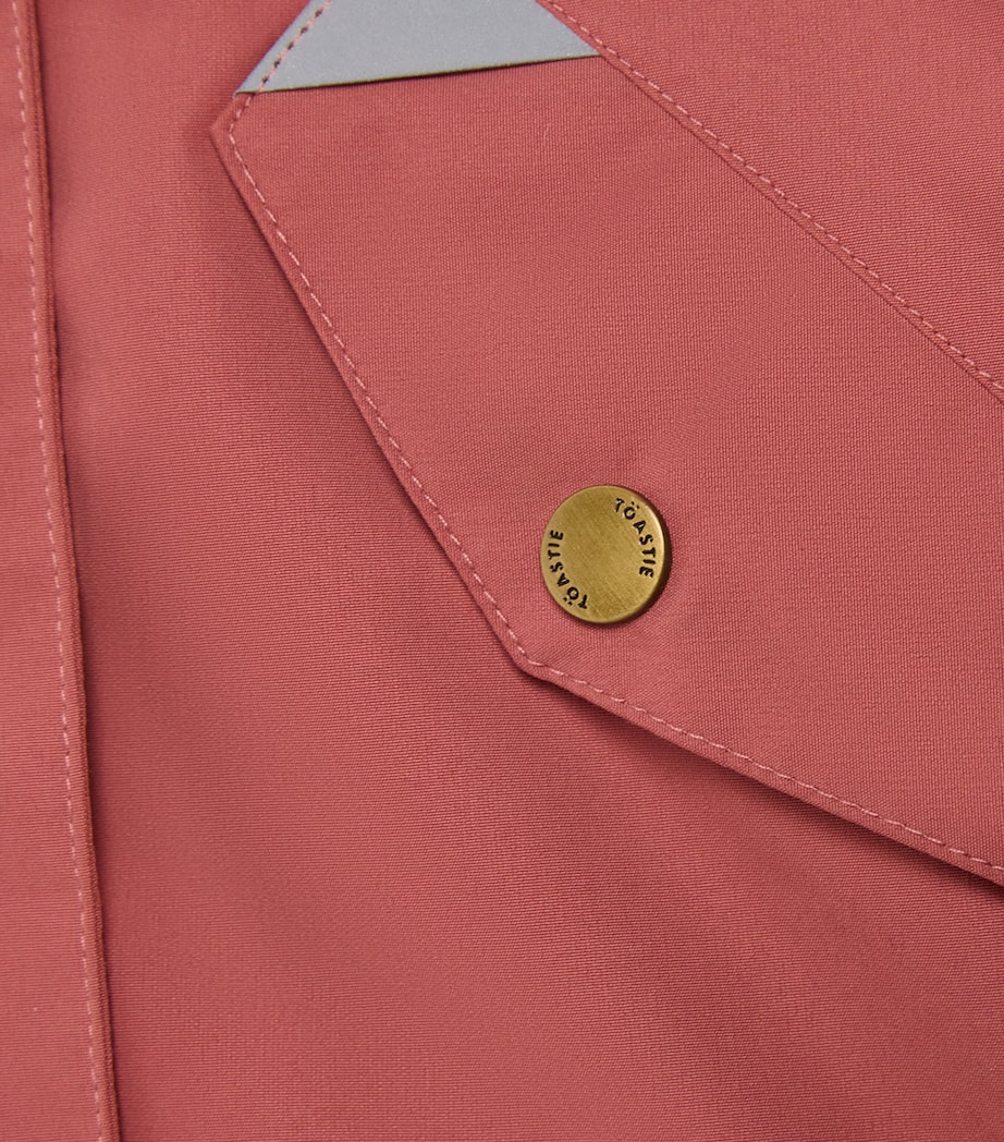 All Season Waterproof Raincoat (6 Months-4 Years) DUSKY PINK Image 3