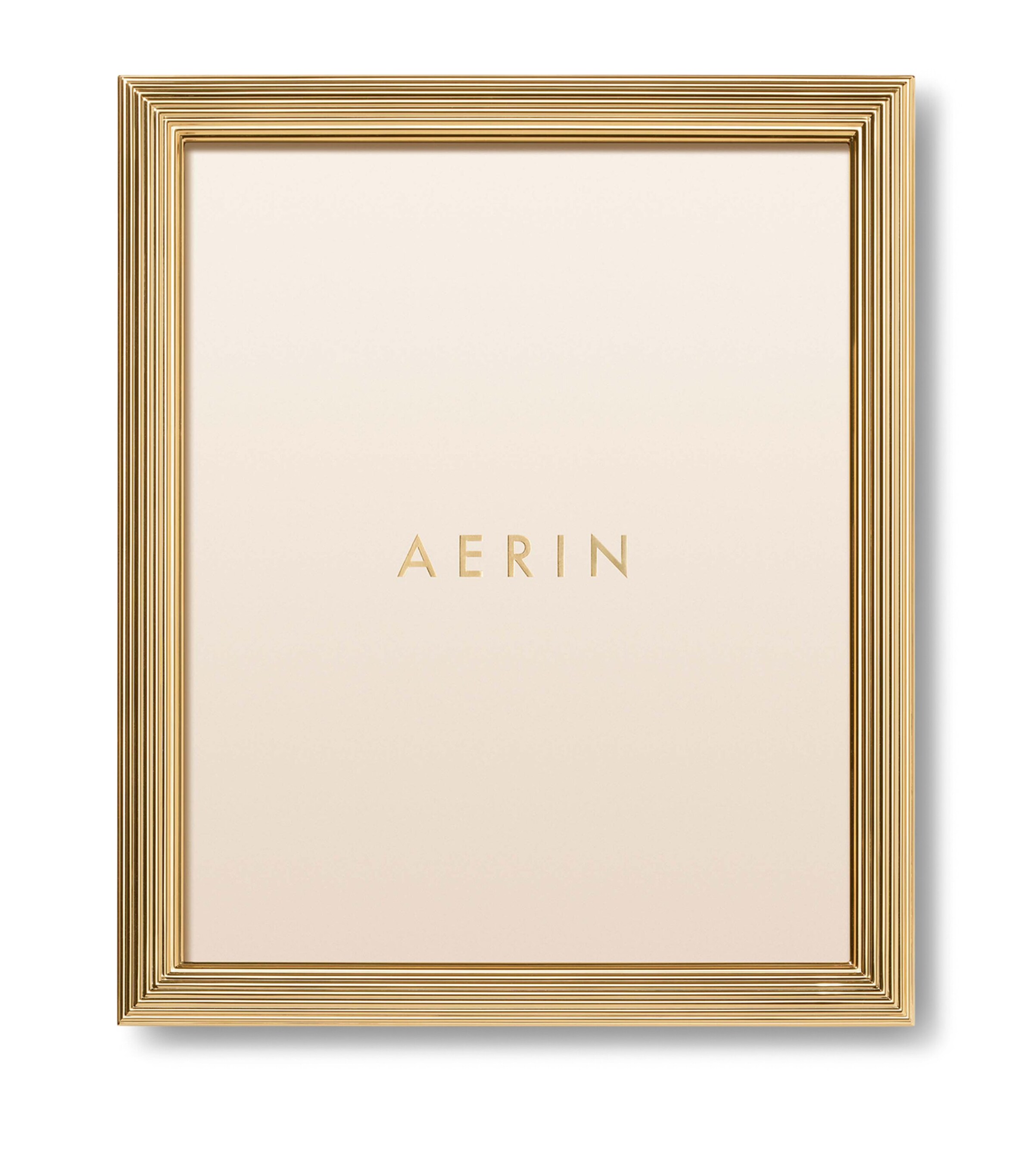 Aerin Gold-Plated Alessio Photo Frame (8" x 10") Gold Image 2
