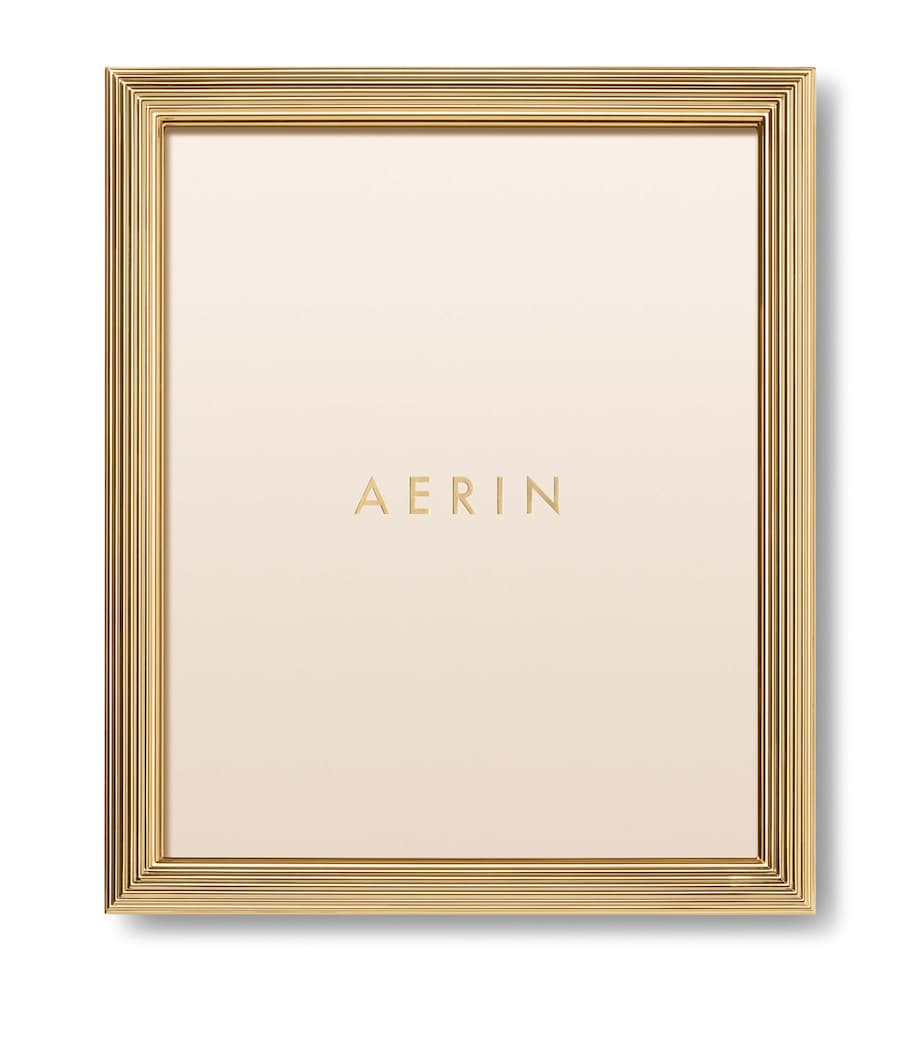 Aerin Gold-Plated Alessio Photo Frame (8" x 10") Gold Image 2