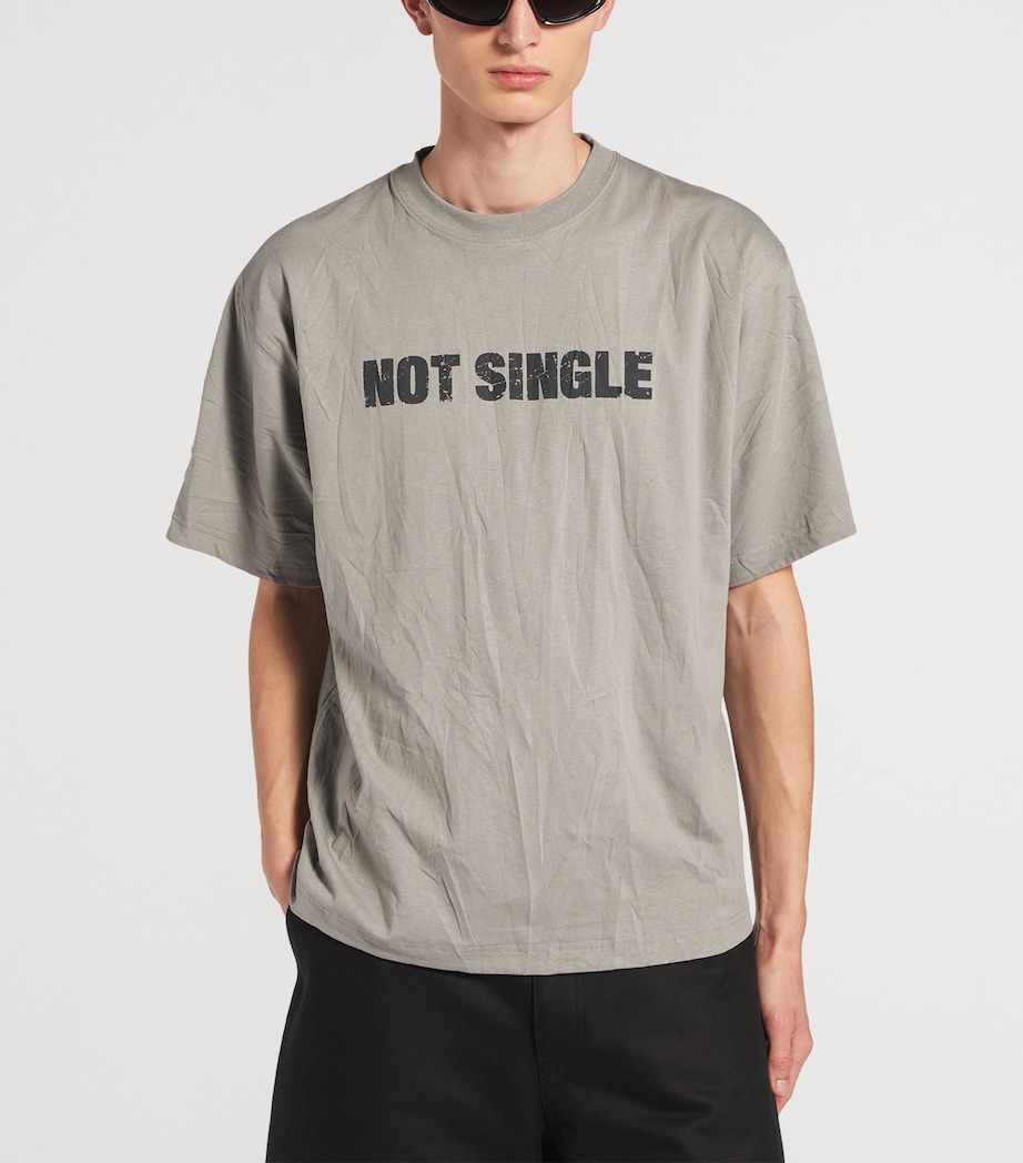 Balenciaga Mens Cotton Reversible T-Shirt Image 5
