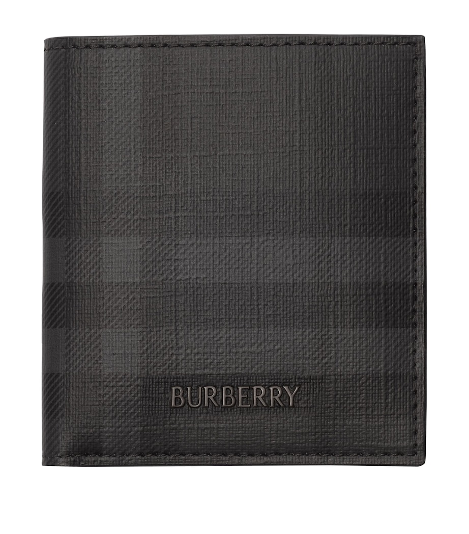 Burberry City Check Folding Card Holder Iron Image 1