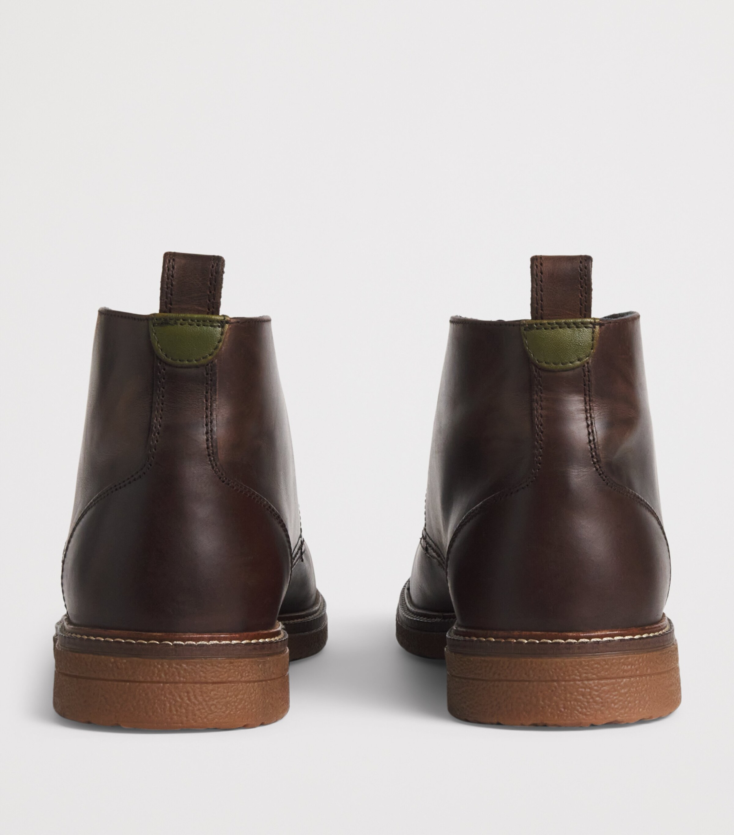 Barbour Leather Kirkstone Desert Boots Dark Image 5