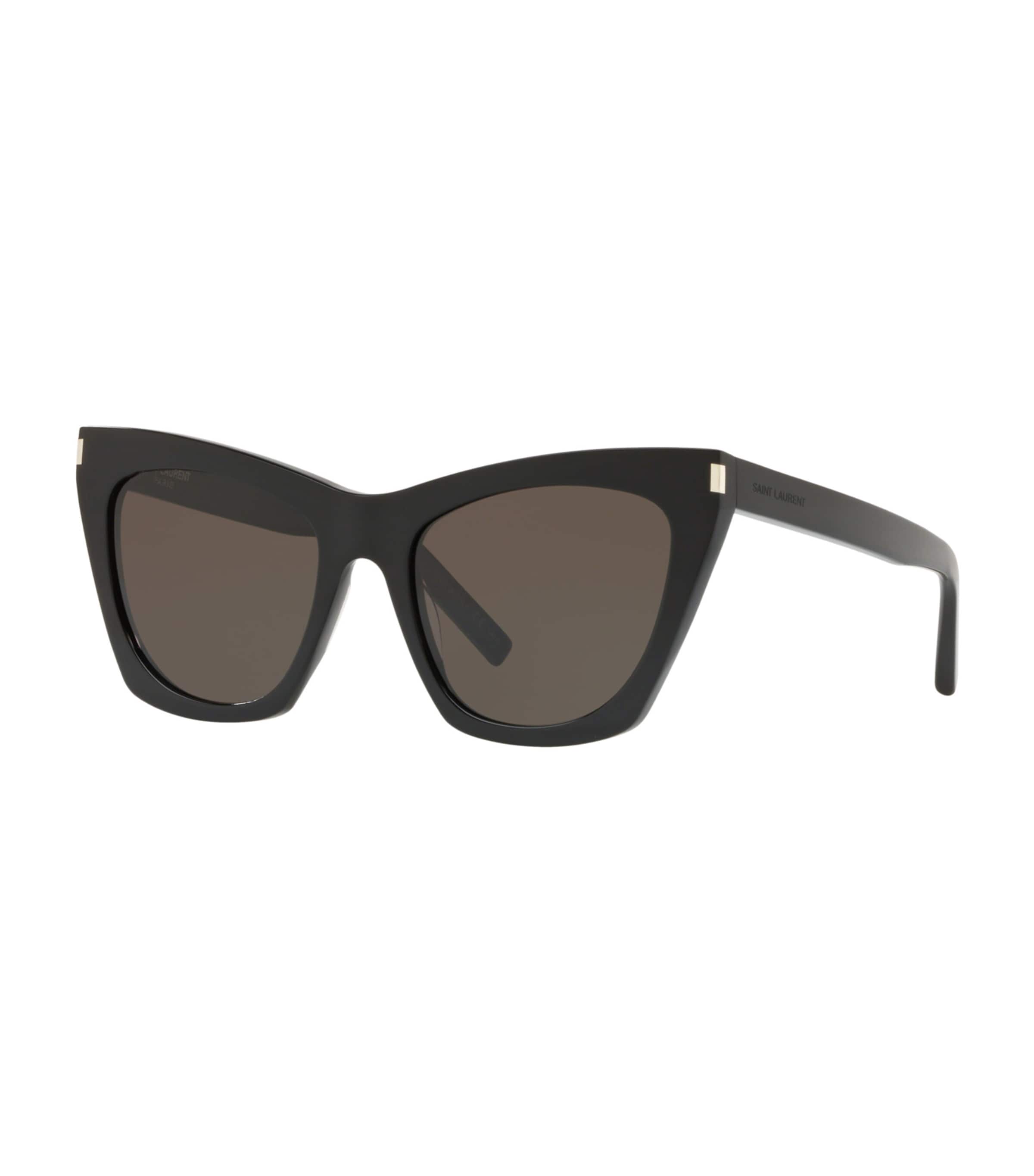 Cat Eye Sunglasses BLACK Image 2