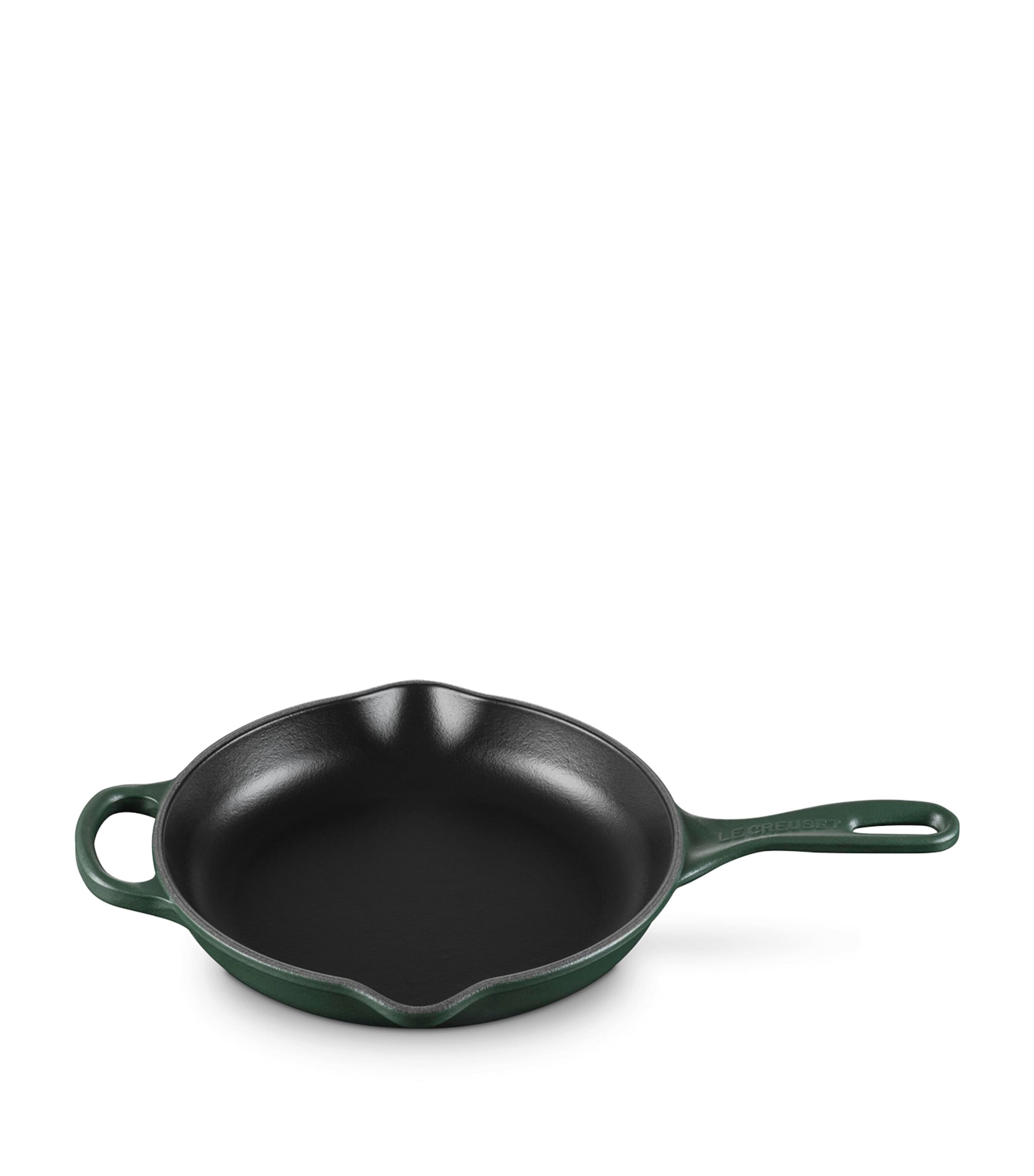 Le Creuset Cast Iron Skillet (23cm) Green Image 3