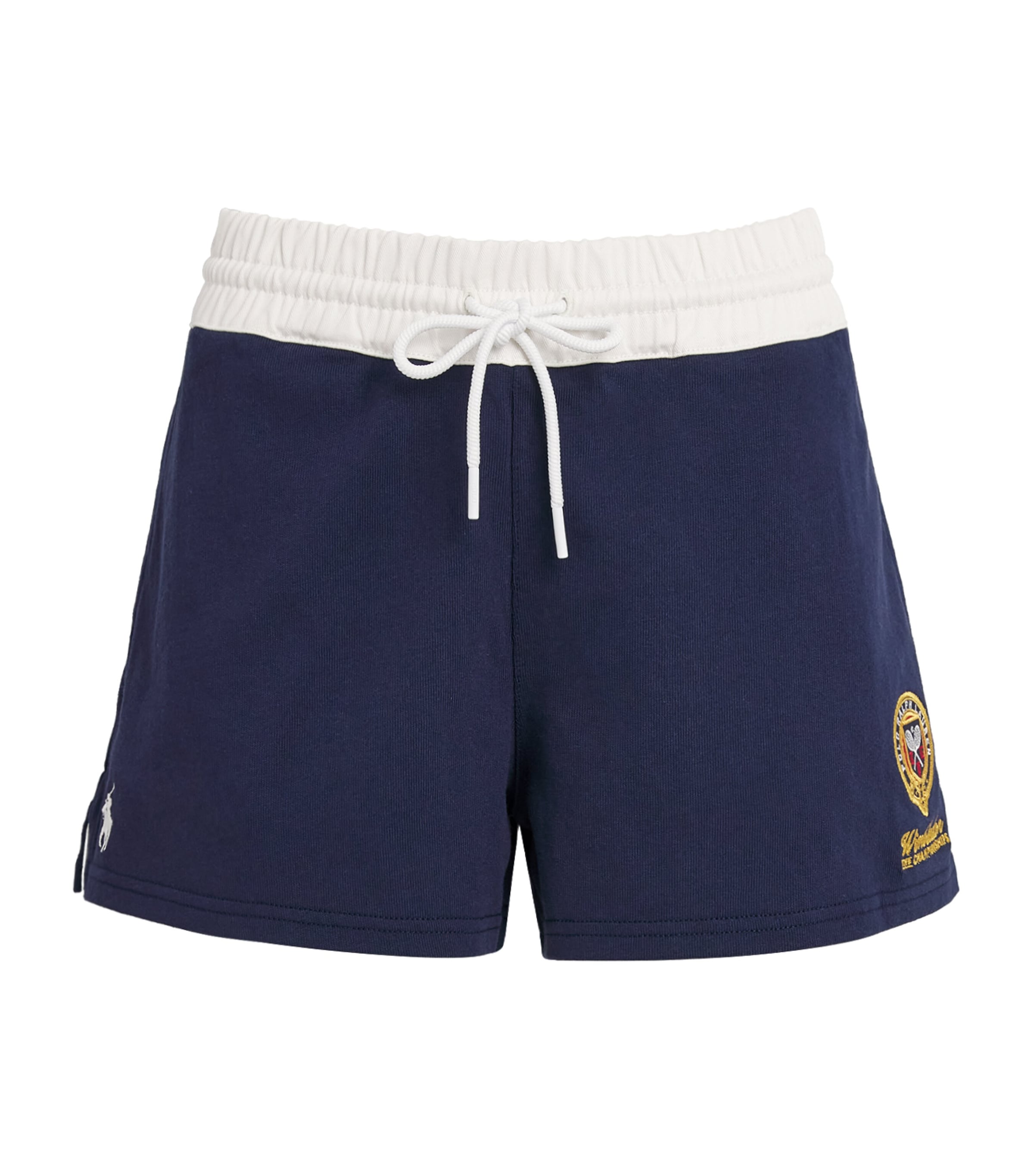 Polo Ralph Lauren Womens x Wimbledon Shorts Refined Navy Multi Image 1