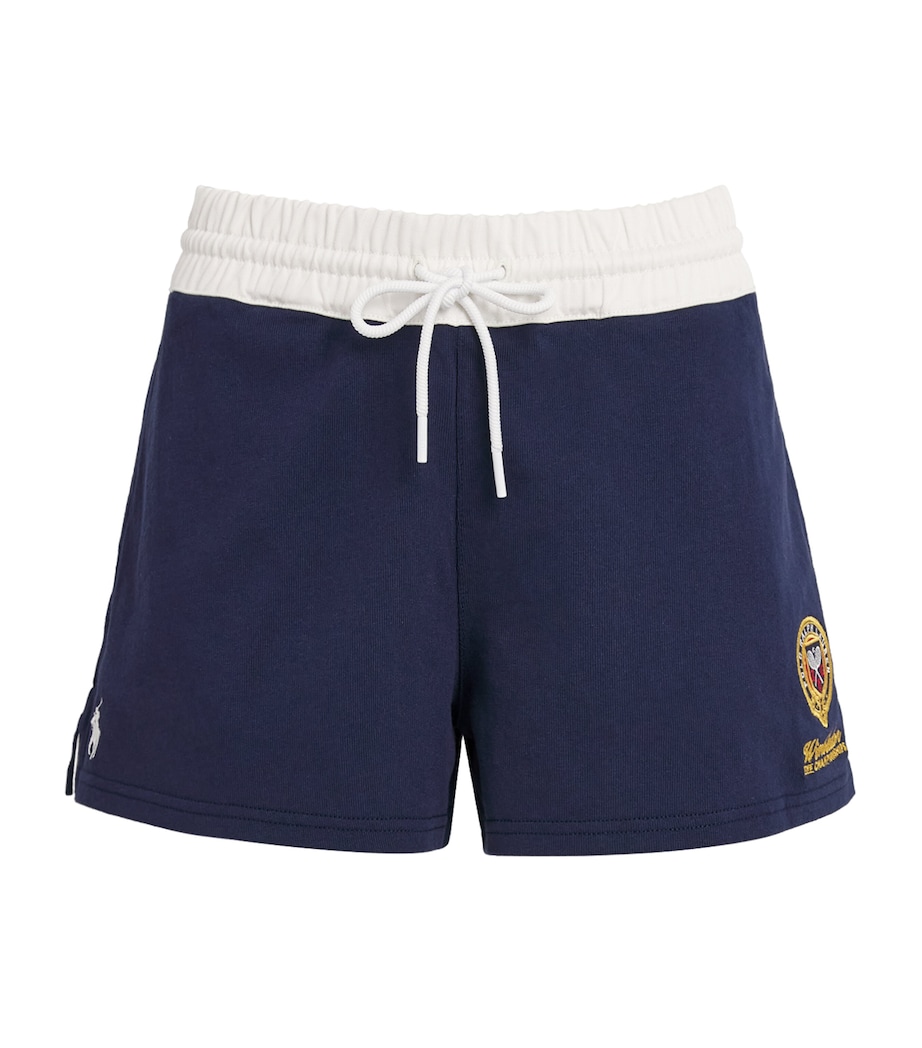 Polo Ralph Lauren Womens x Wimbledon Shorts Refined Navy Multi Image 1