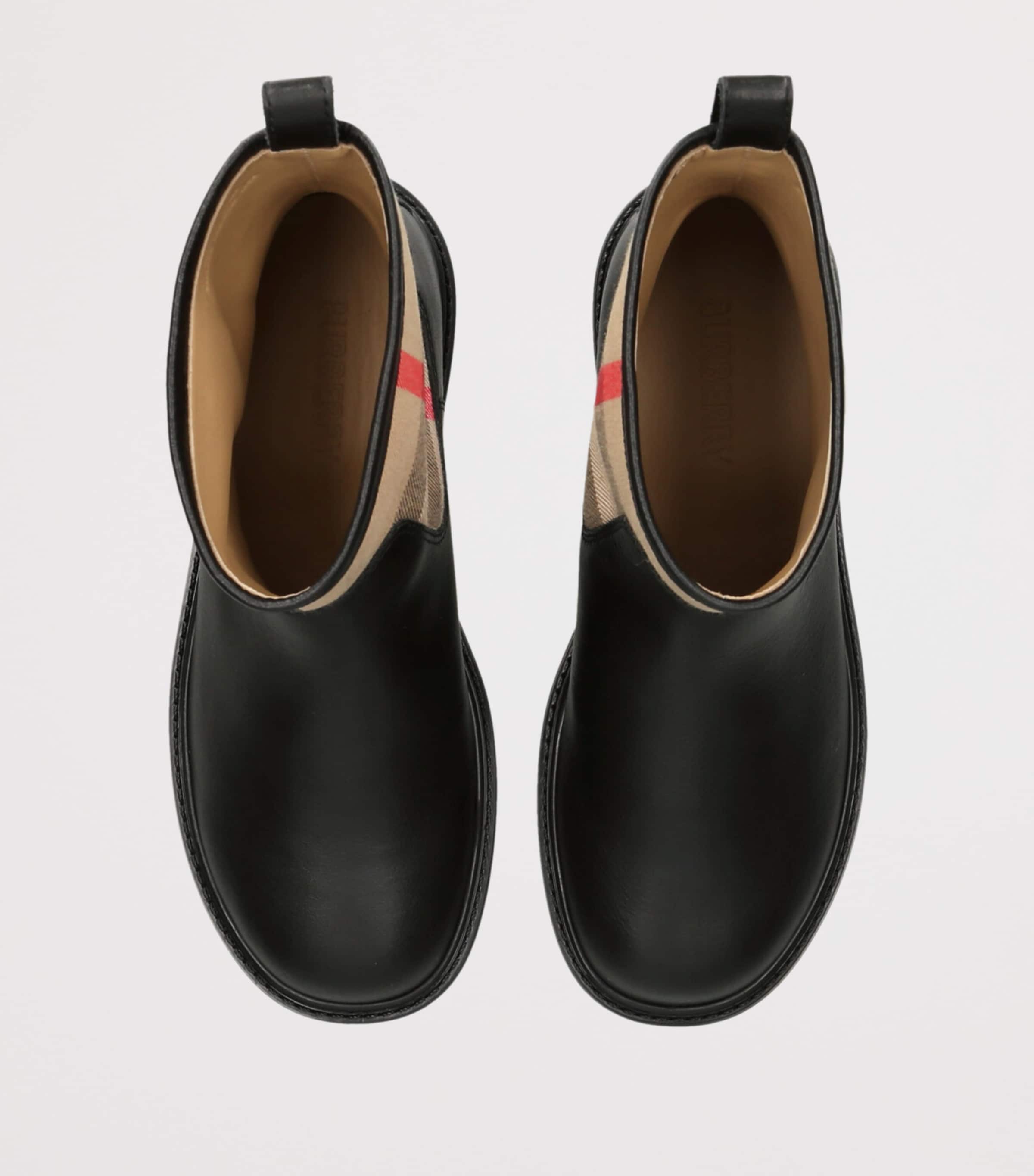 Leather Sidney Ankle Boots BLACK/COMB Image 4