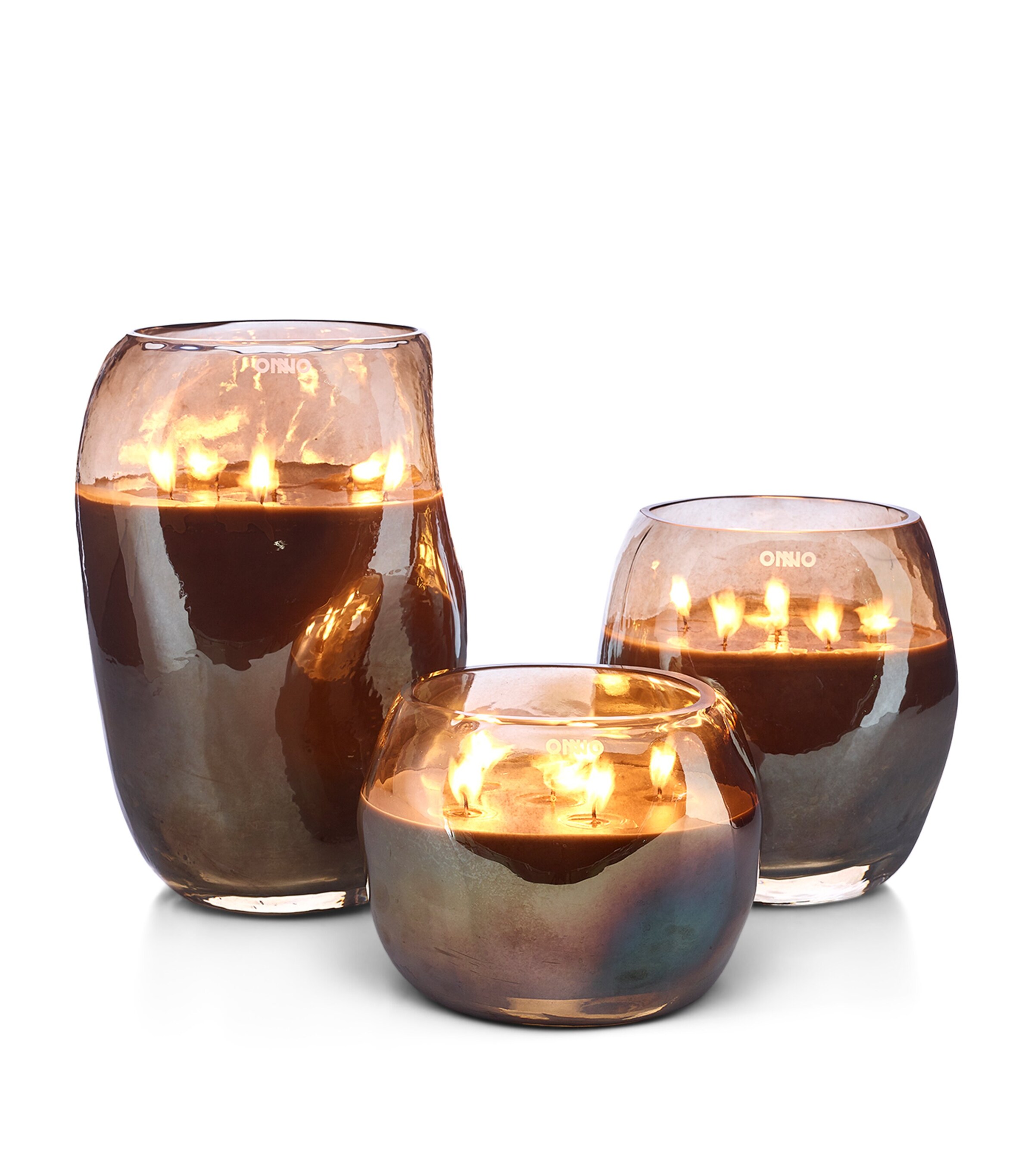 Onno Large Sage Cape Champagne Candle Champagne Image 2