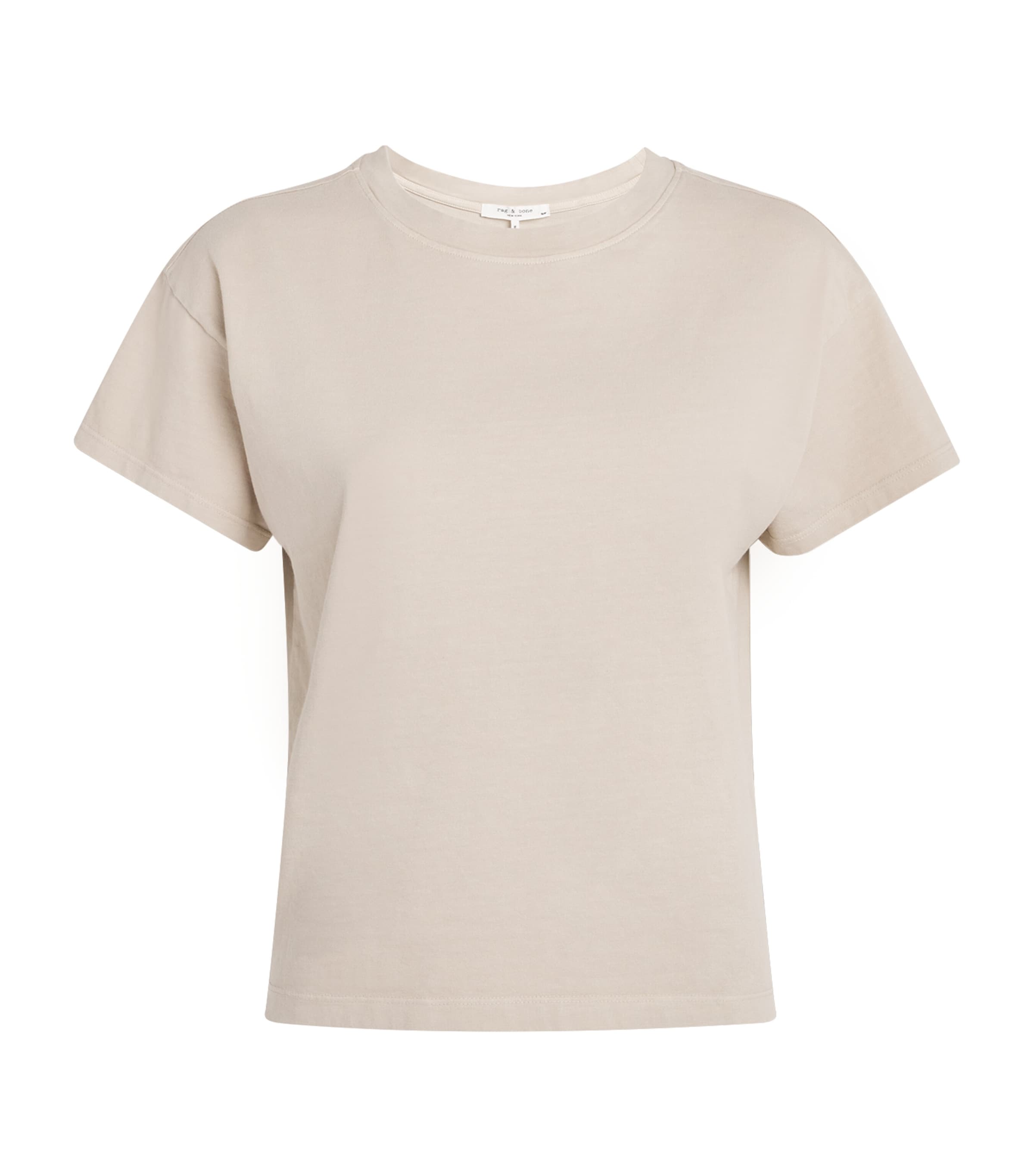 Rag & Bone Womens Cotton Kelly T-Shirt Sftbg Image 1