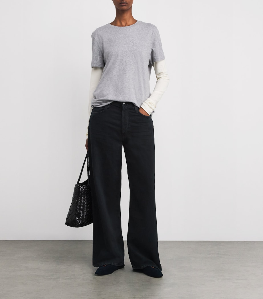 The Low-Slung Baggy Jeans CRUSHED (MARBLE BLK) Image 2
