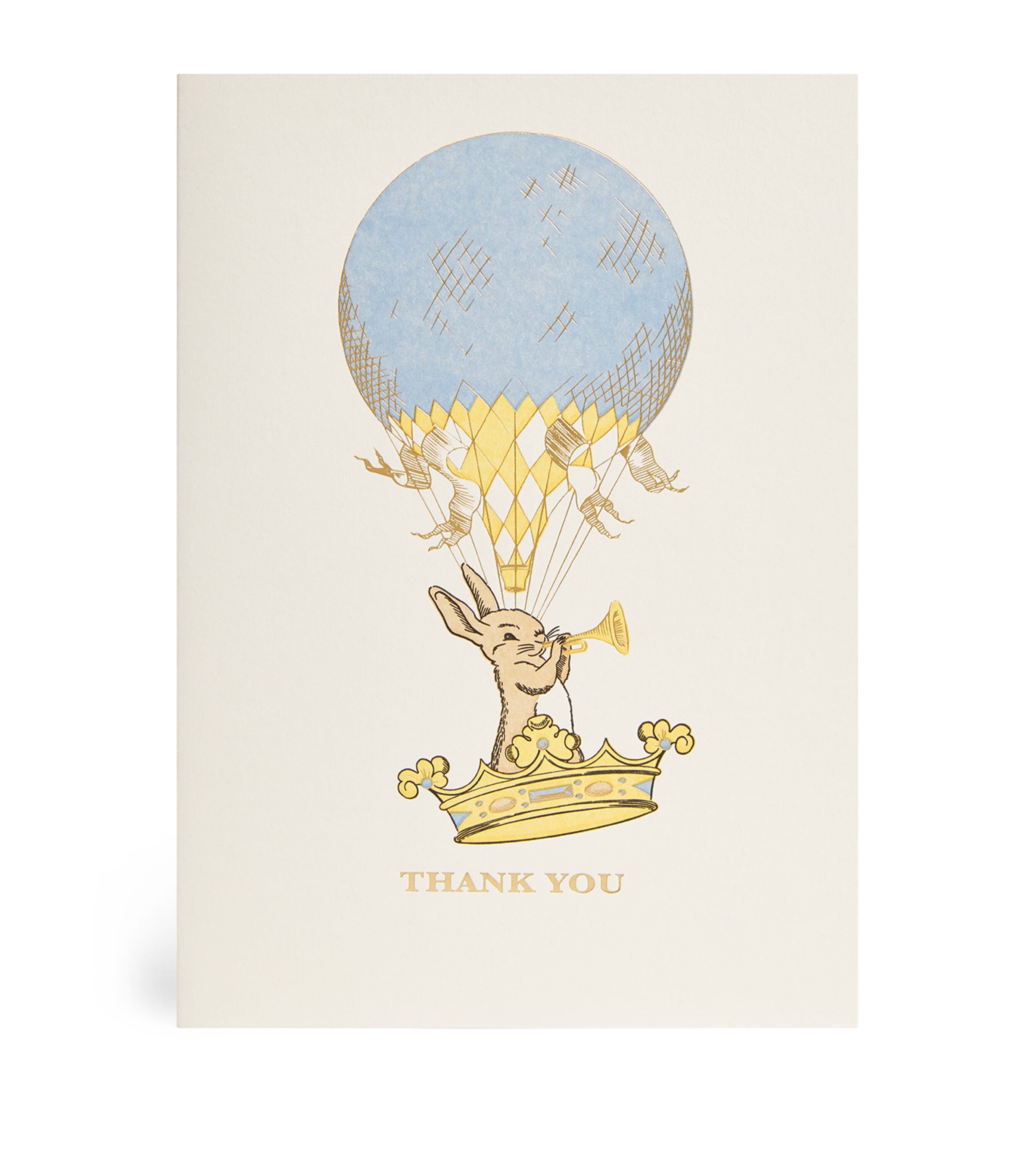 Harrods Rabbit Thank You Card