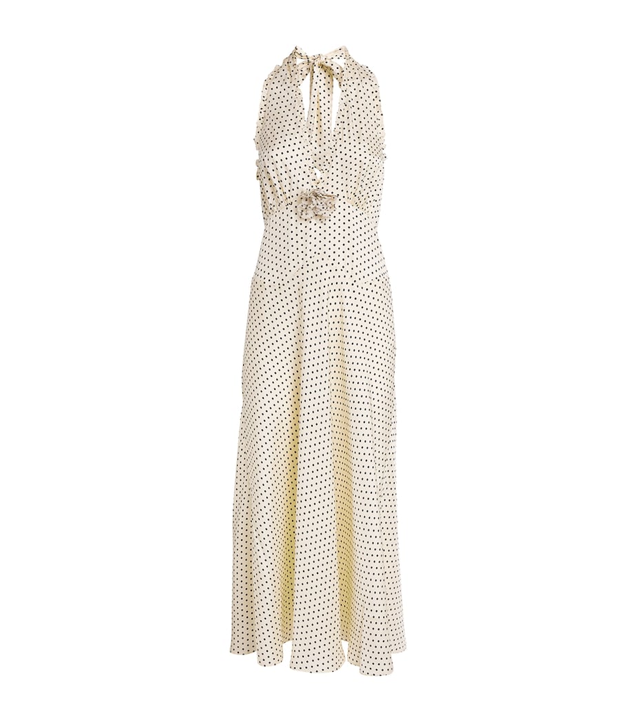 Polka Dot Mazarin Midi Dress PORTIA DOT Image 1