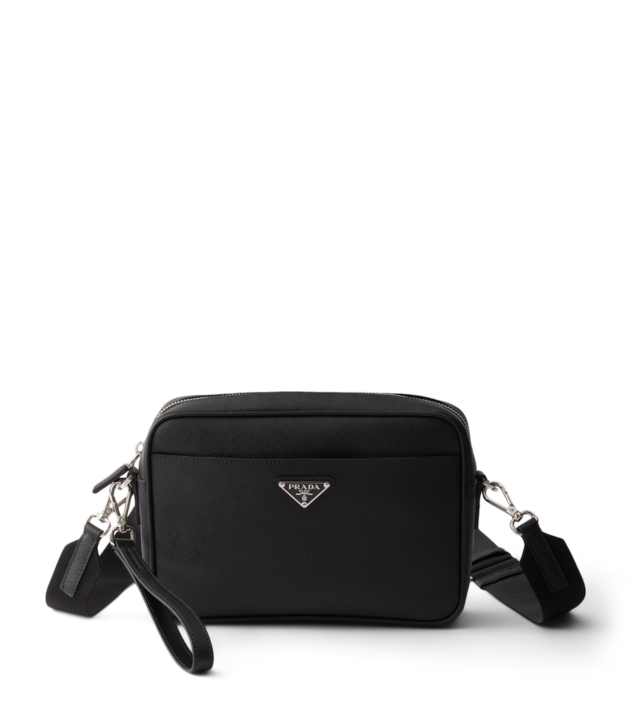 Prada Leather Cross-Body Bag Black Image 1