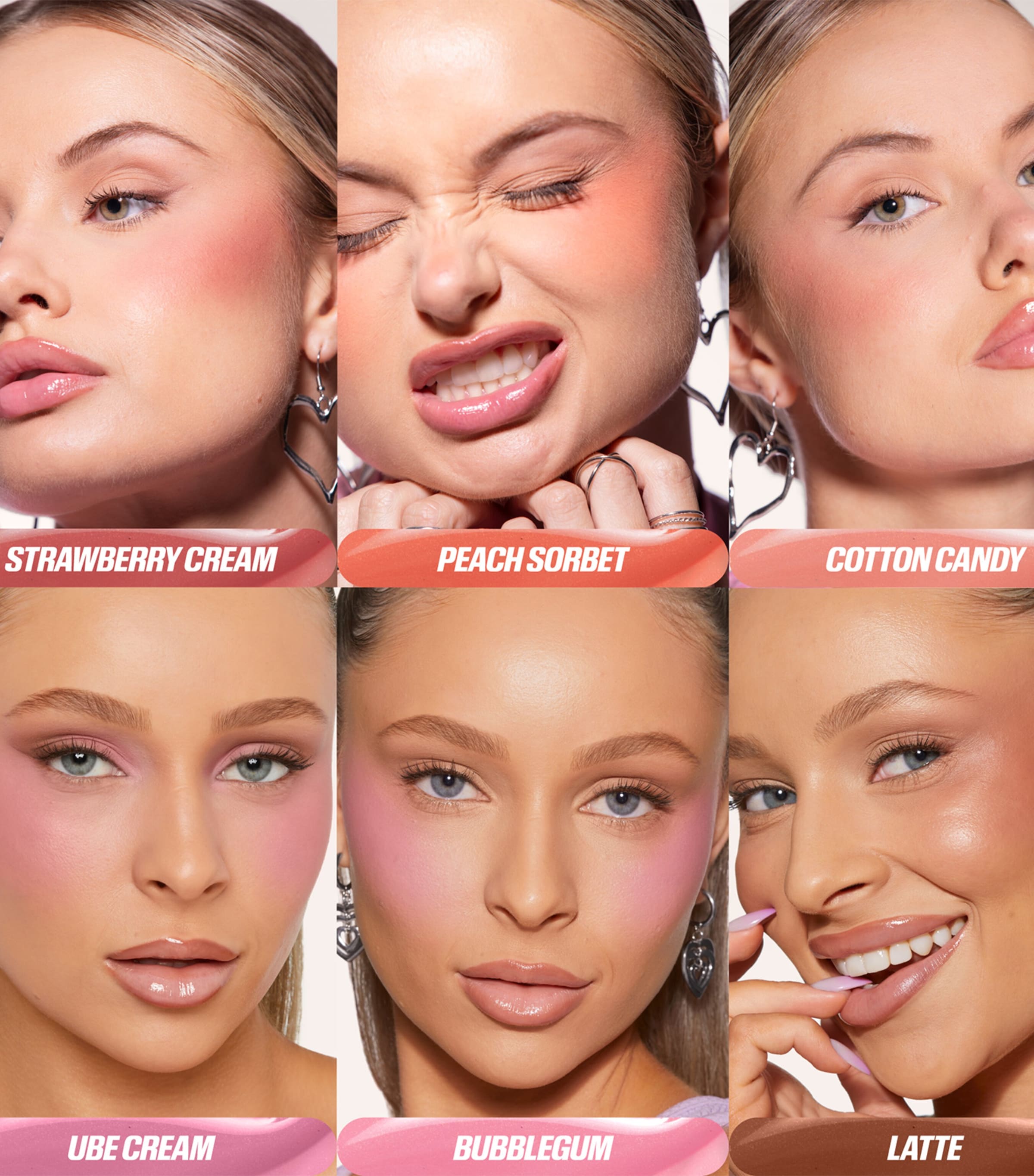 Swatch Blush Filter Liquid Blush UBE CREAM Image 3