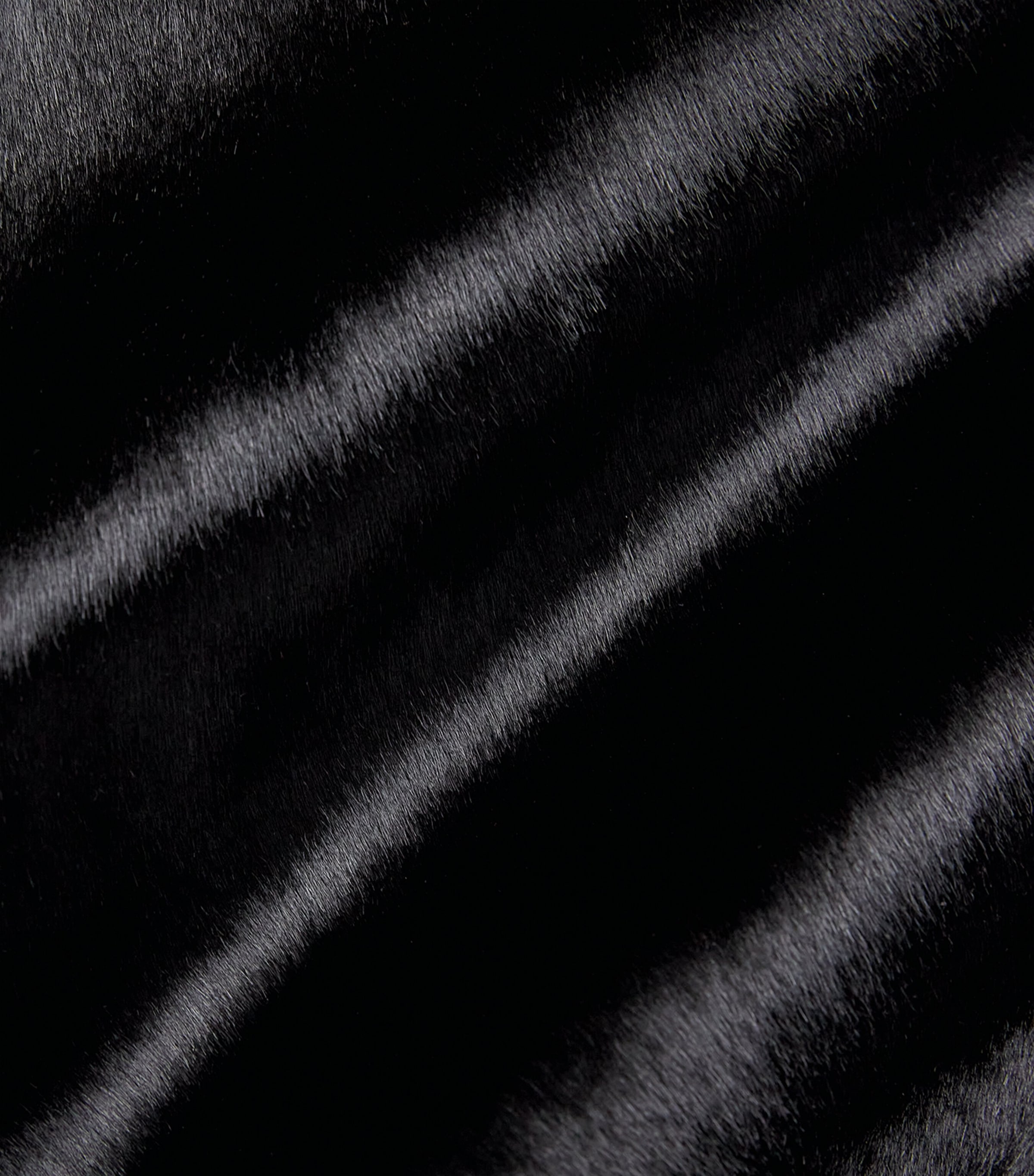 Ponyhair Elise Pencil Maxi Skirt OBSIDIAN BLACK Image 5