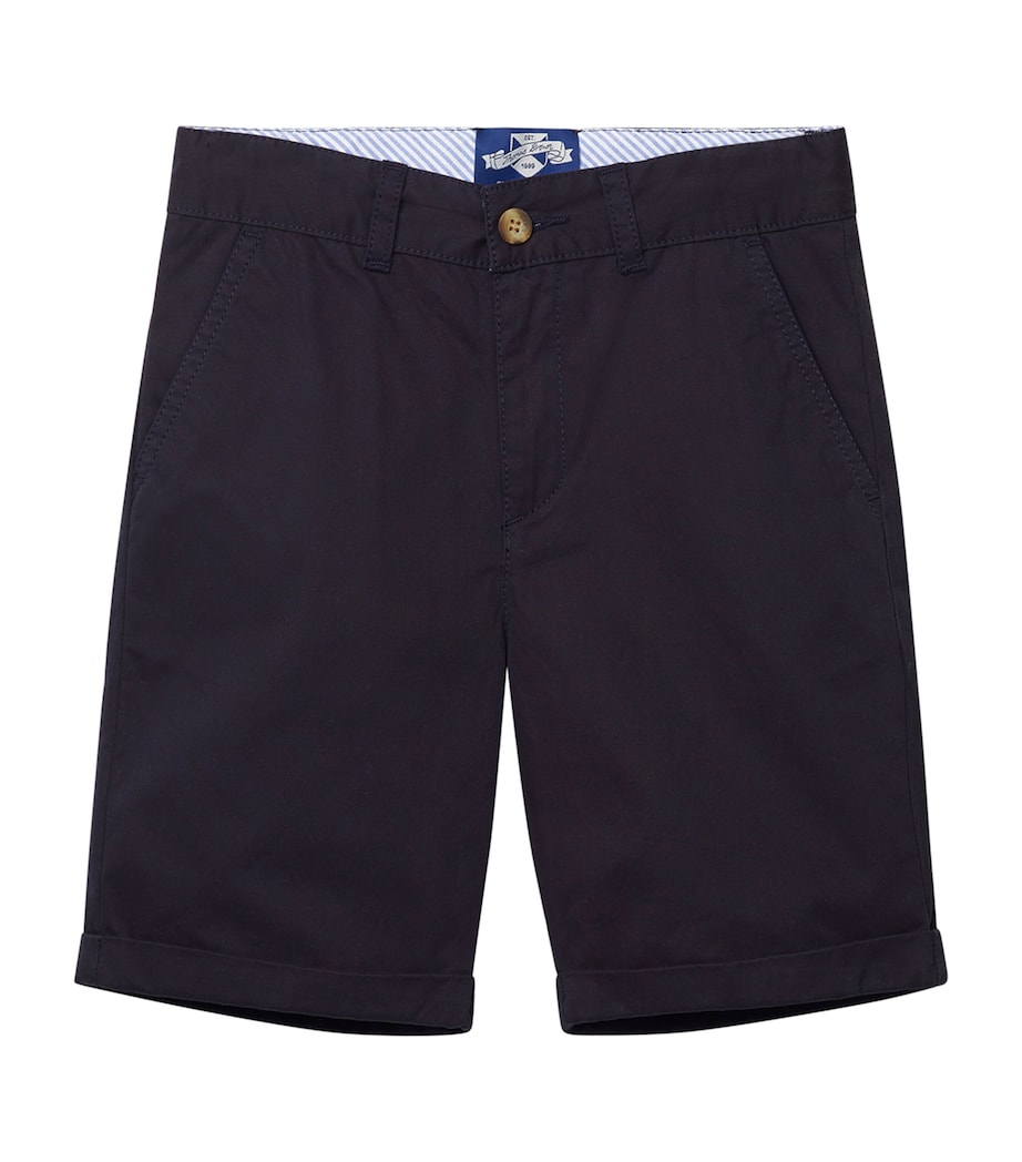 Trotters Charlie Chino Shorts (2-5 Years) Navy Image 1