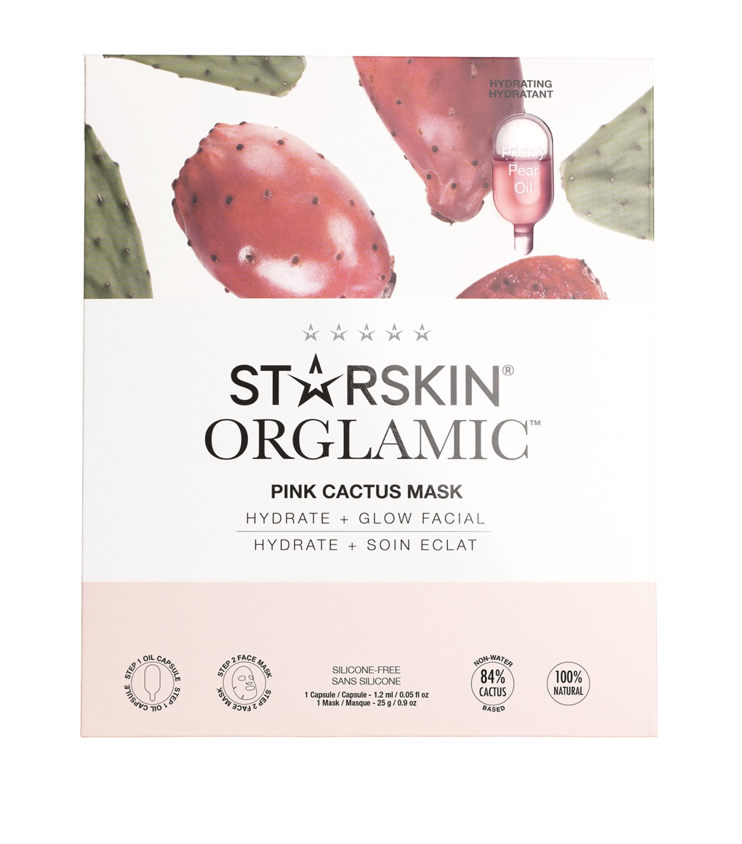 Orglamic Pink Cactus Mask (1.2Ml) NO COLOUR Image 2