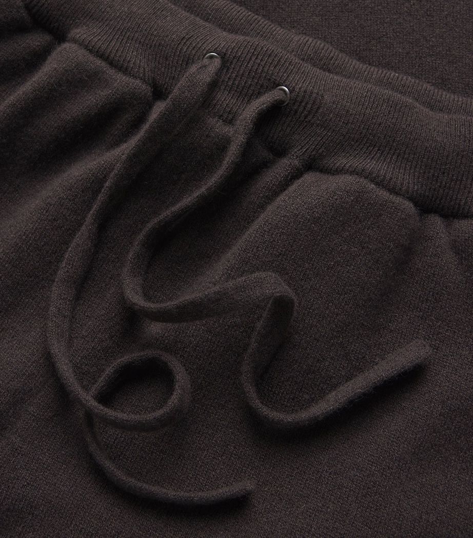 Cashmere Tapered Sweatpants SB7290 MOLASSES Image 5