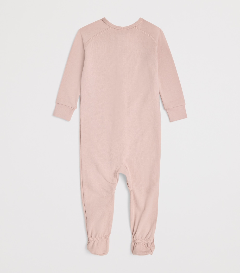 Organic Cotton-Blend Essentials All-In-One (0-12 Months) PALE PINK Image 2