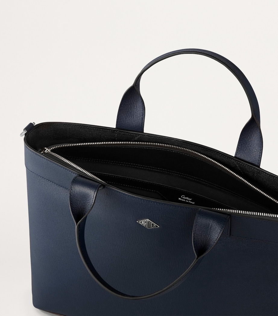 Calfskin Losange Slim Document Holder NAVY BLUE Image 7