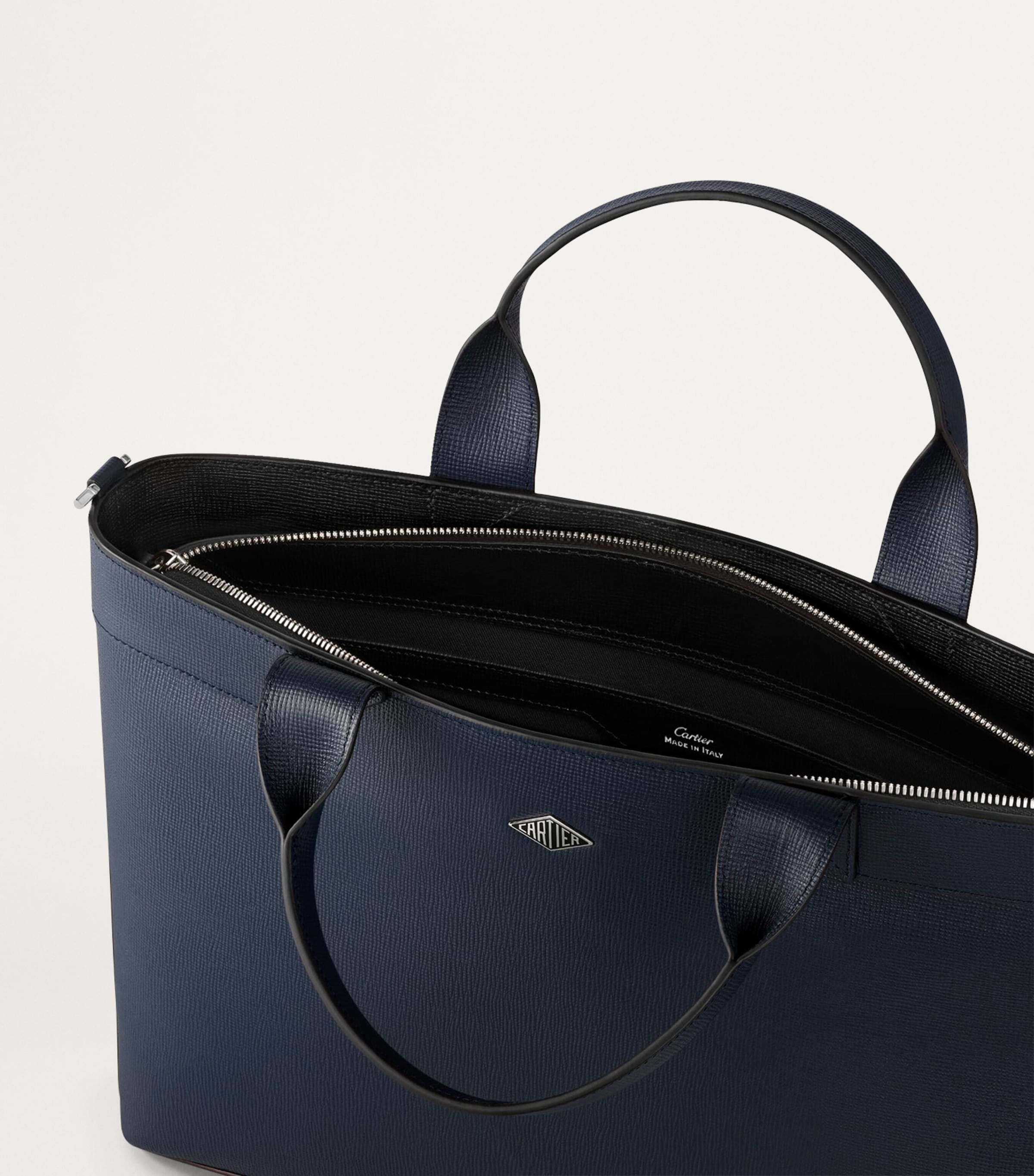 Cartier Navy Calfskin Losange Slim Document Holder Harrods RS