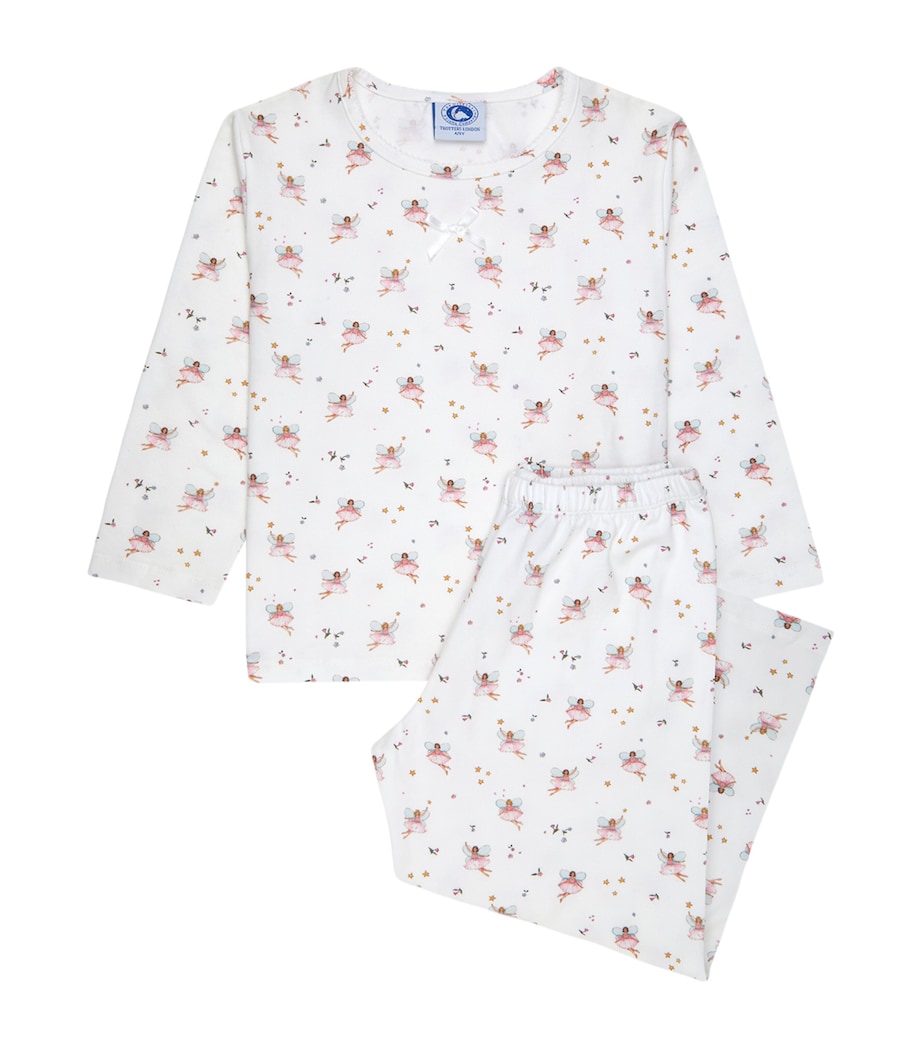 Cotton Jersey Fairy Pyjama Set (12-18 Months) PINK Image 1