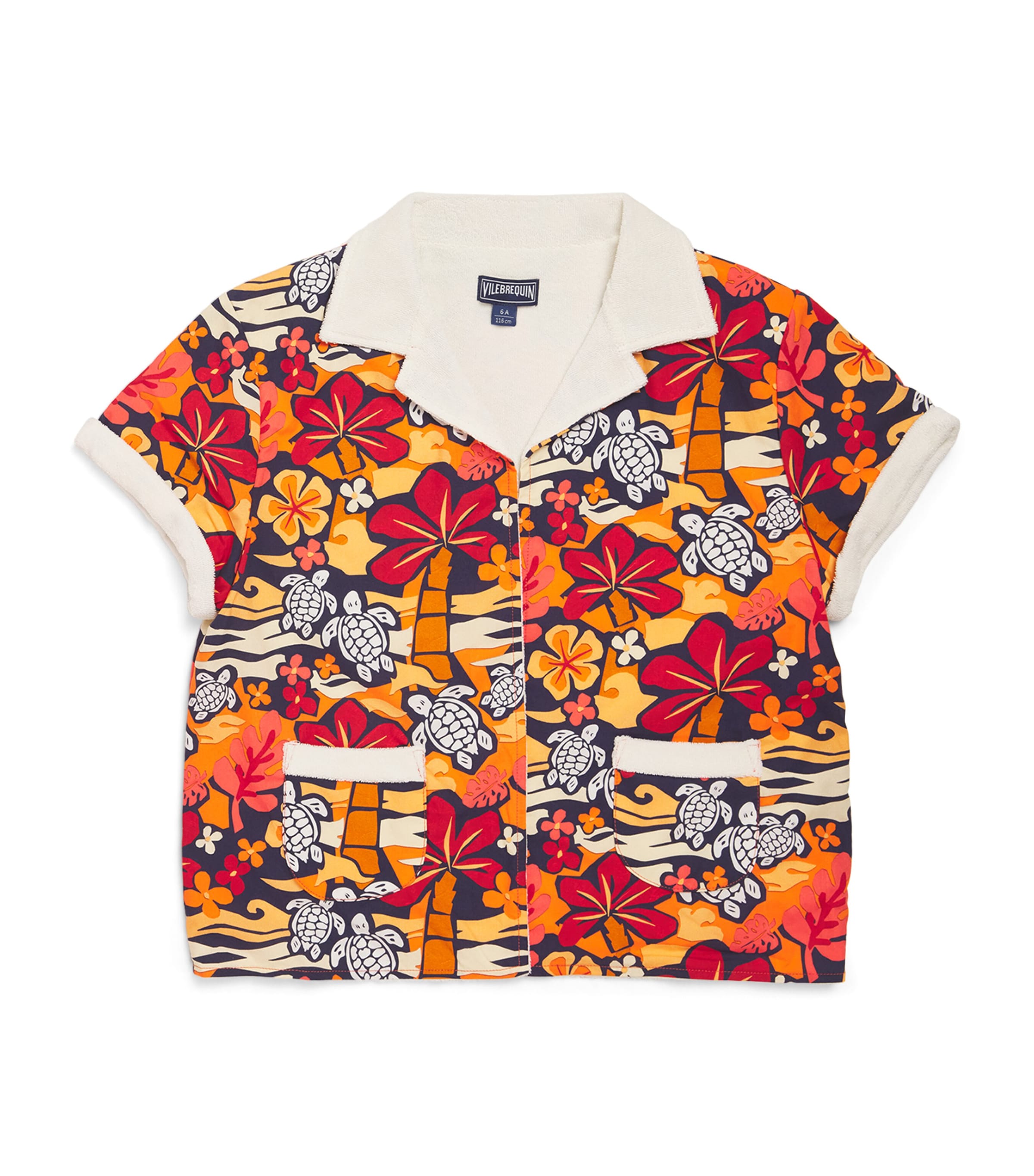 Vilebrequin Monoi Turtles Open Shirt