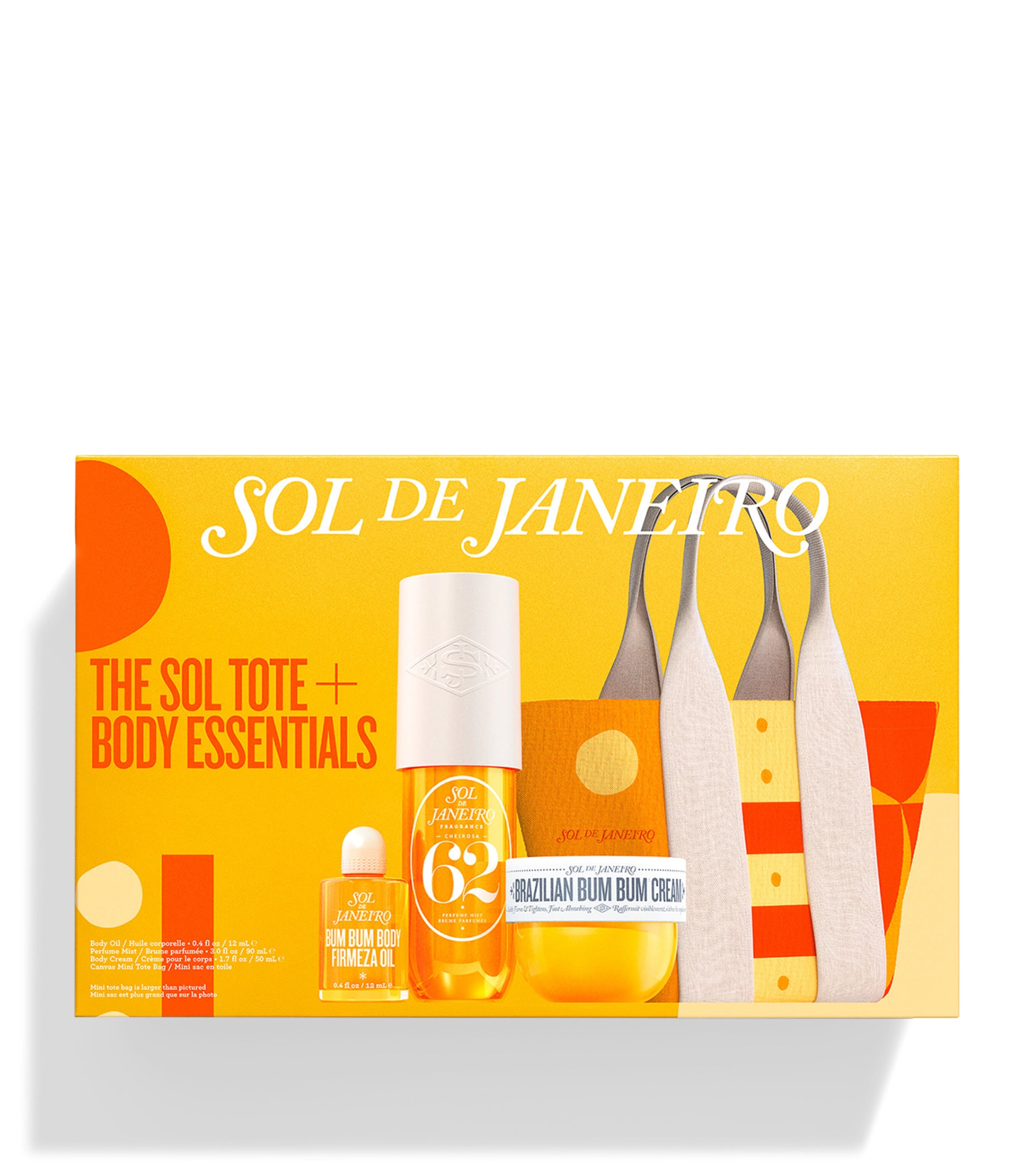 SOL DE JANEIRO The Sol Tote + Body Essentials Set | Beauty Gift Sets | Bath & Body Gift Sets | Designers | SOL DE JANEIRO