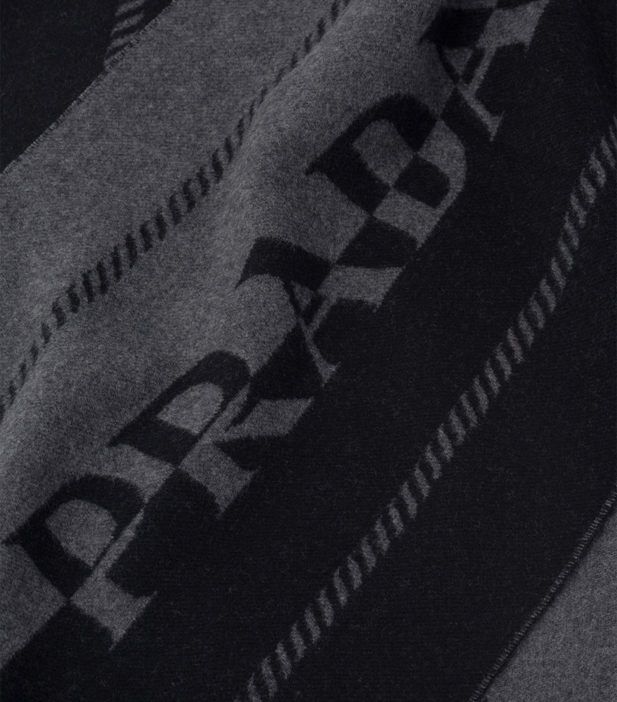 Wool Logo Scarf F0H16 Image 2