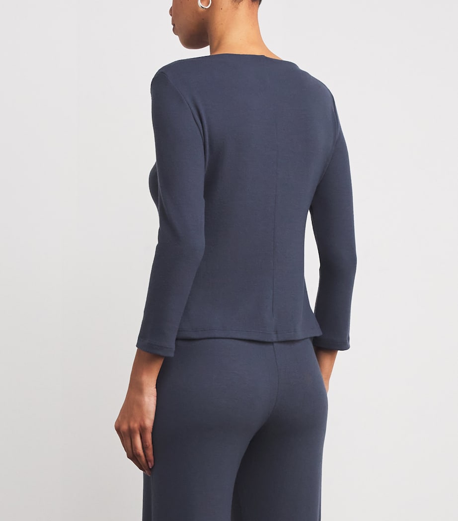 Jersey Lauren Bracelet Top MARINE Image 4