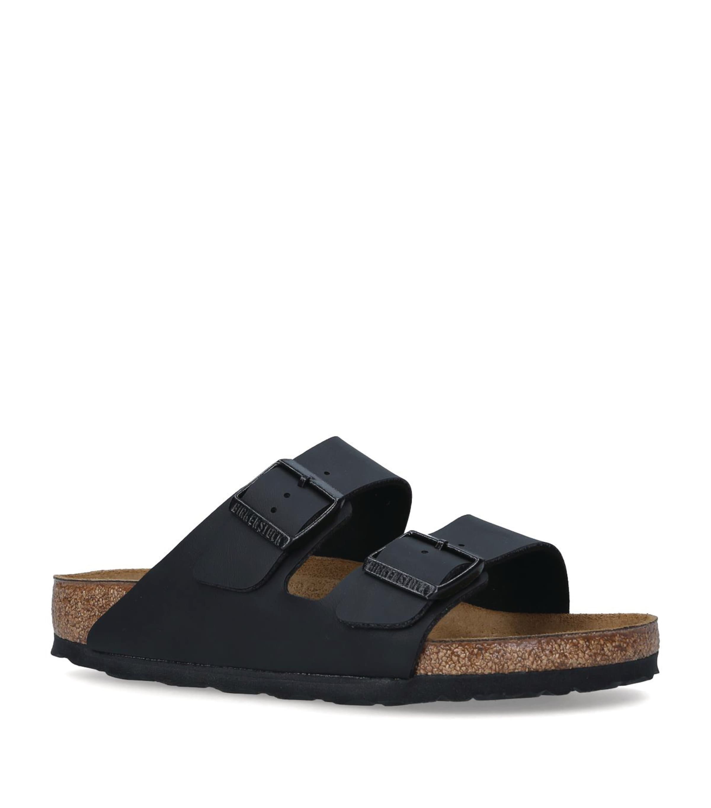 Birkenstock Arizona Birko-flor Sandals In Black