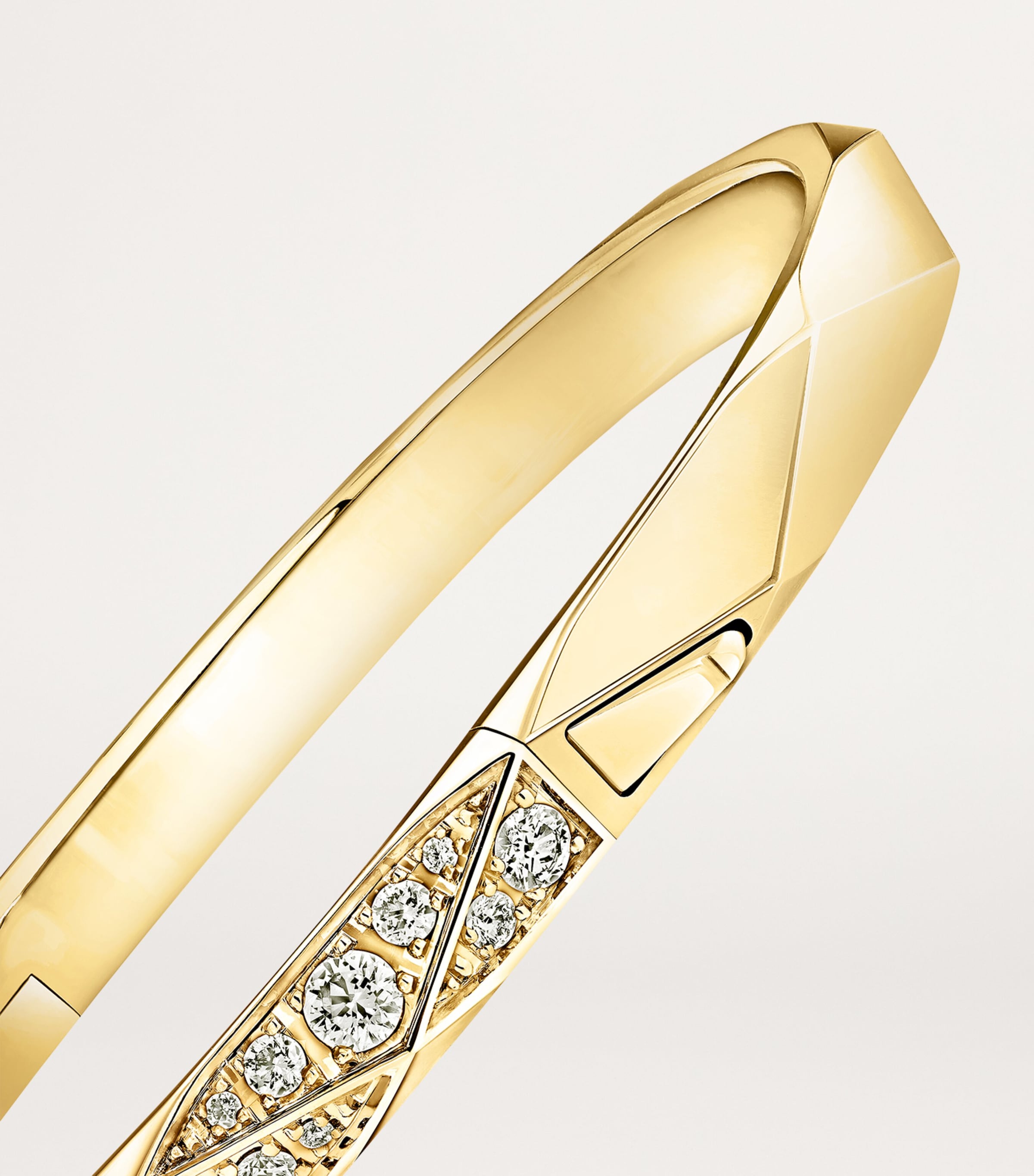 Yellow Gold and Diamond Laurence Graff Signature Bangle YELLOW GOLD Image 4
