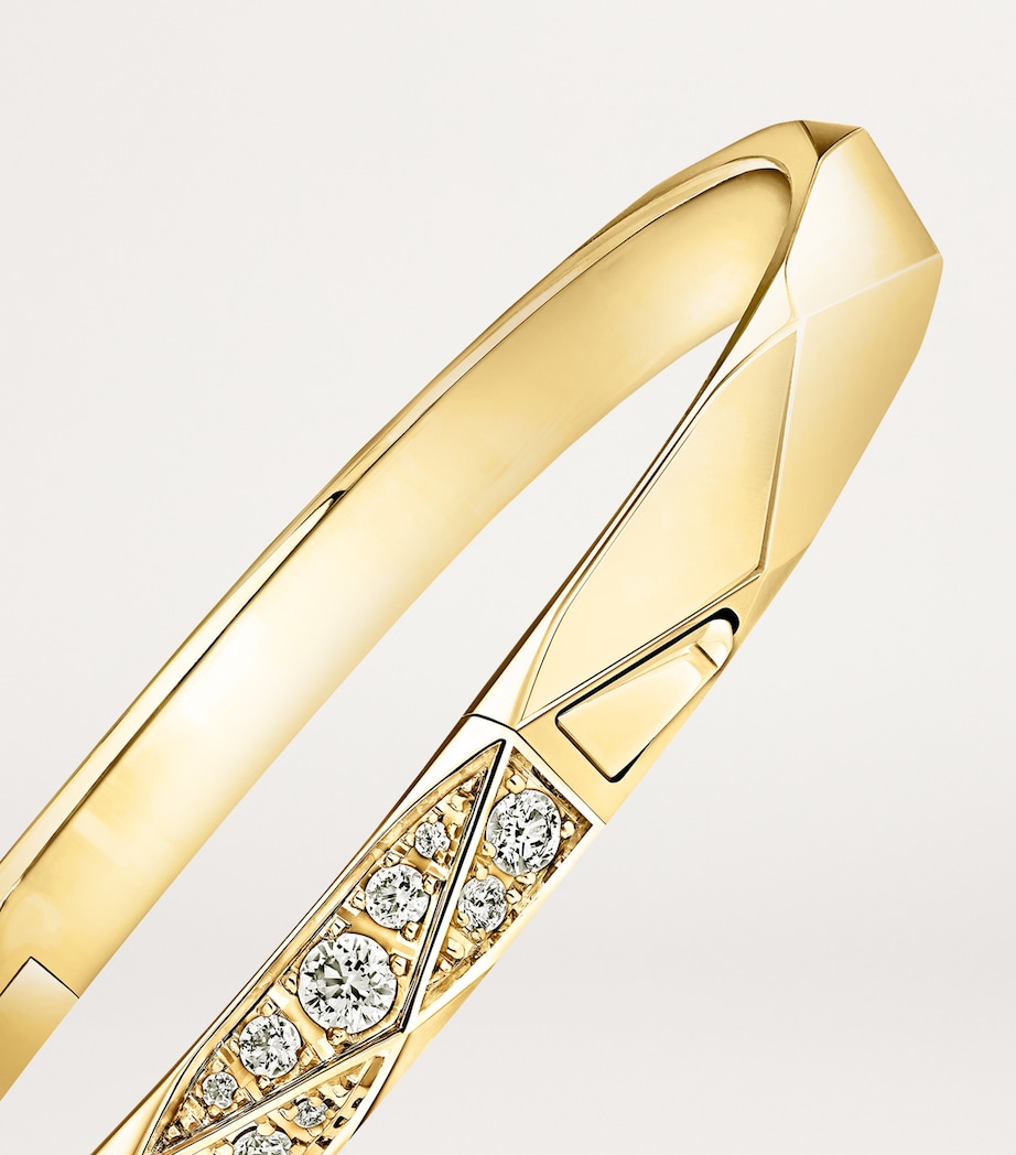 Yellow Gold and Diamond Laurence Graff Signature Bangle YELLOW GOLD Image 4