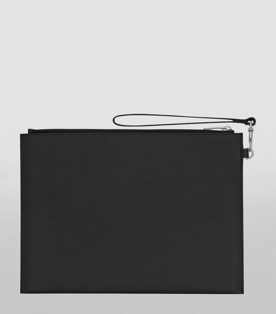 Leather Zipped Pouch 1000 Image 2