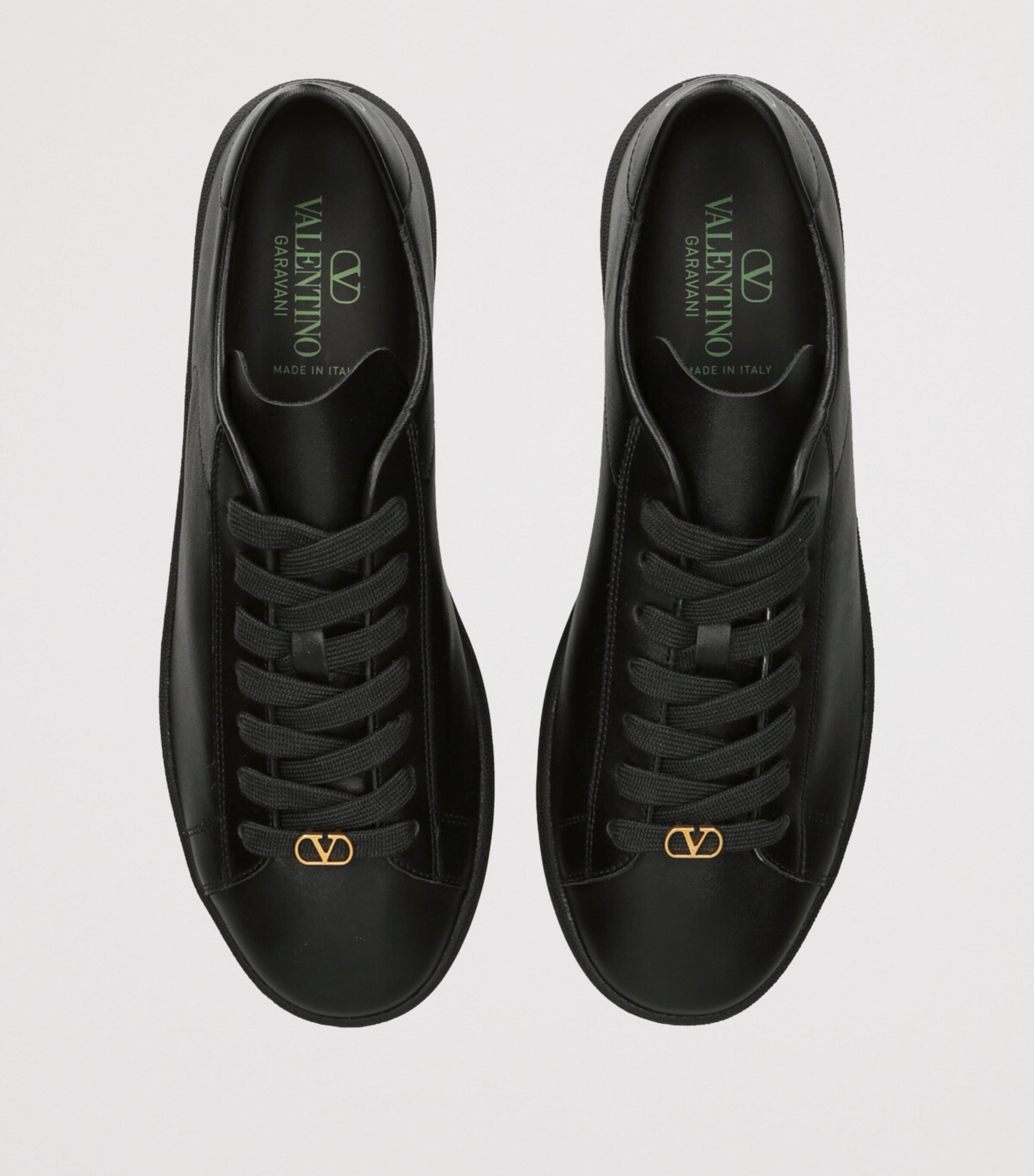 Valentino Garavani Leather Royco Sneakers | Harrods US