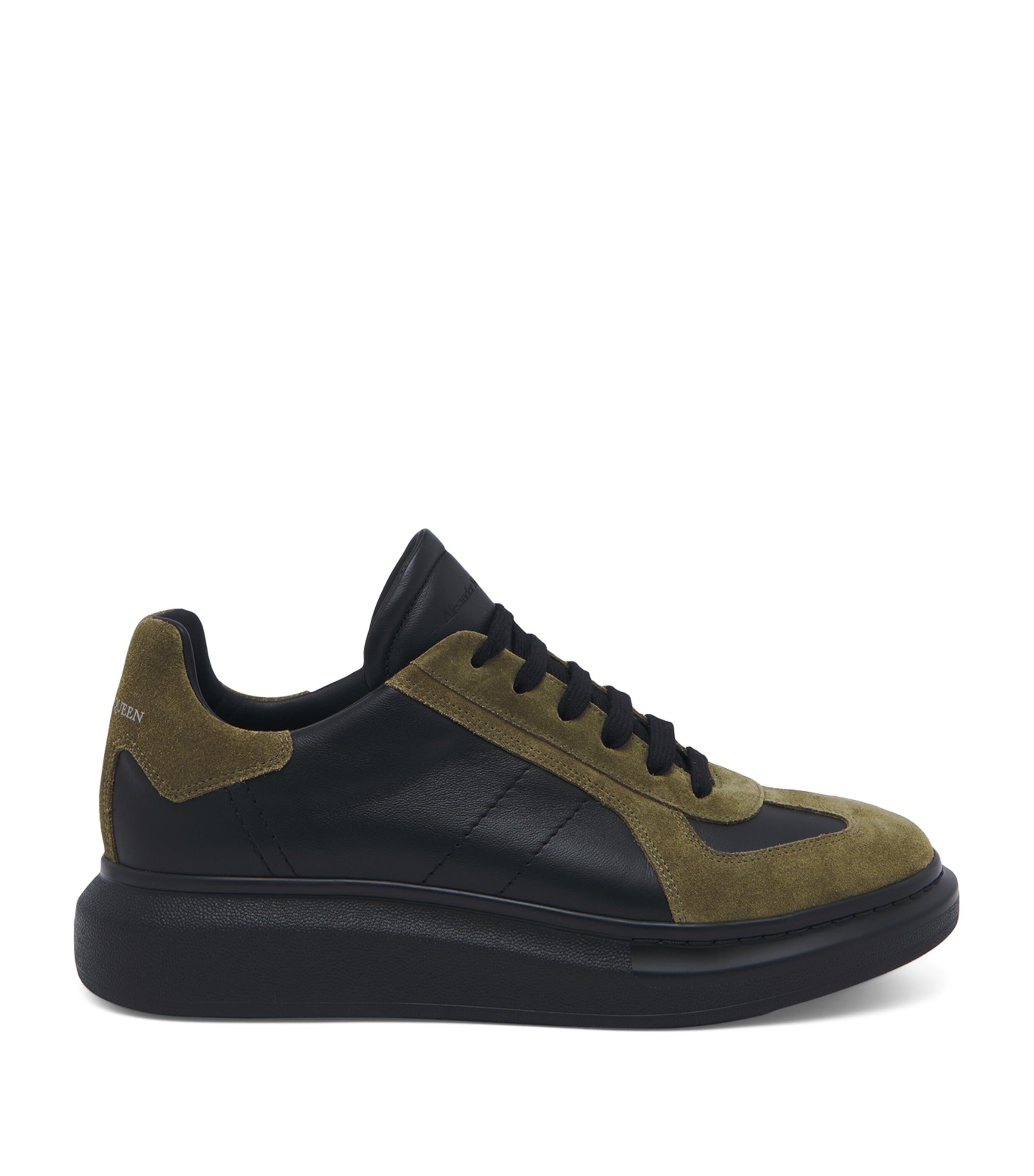 Alexander McQueen Leather Oversized Retro Sneakers Harrods AE