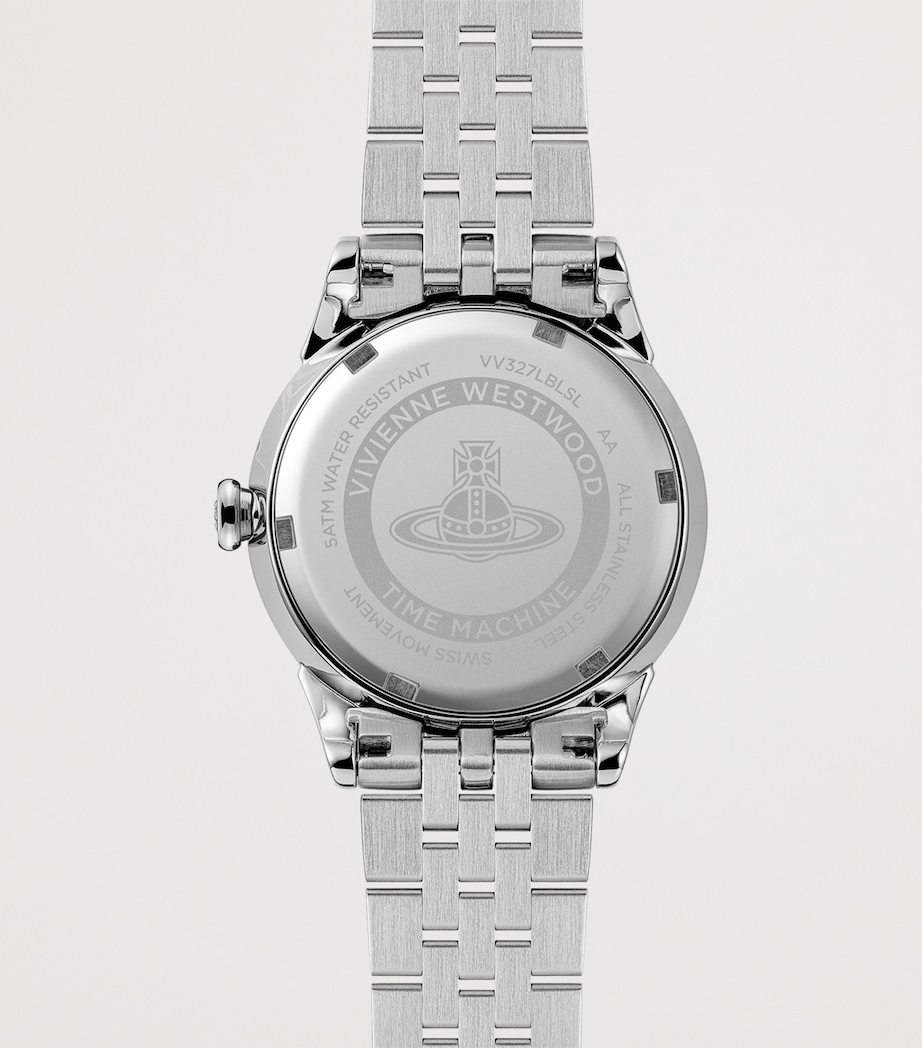 Stainless Steel Little Wallace Watch 32mm SILVER BLUE Image 5